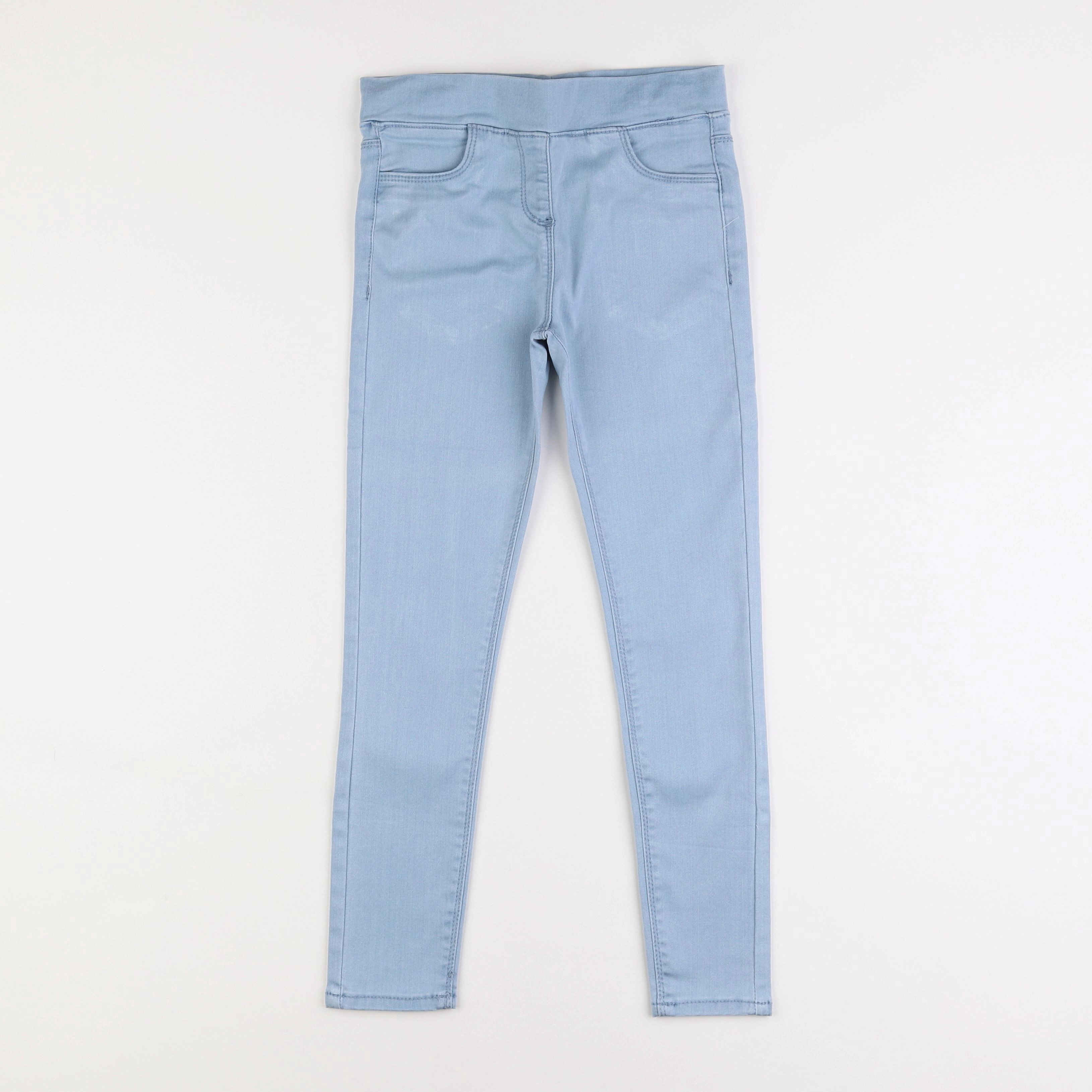 Vertbaudet - jegging bleu - 9 ans