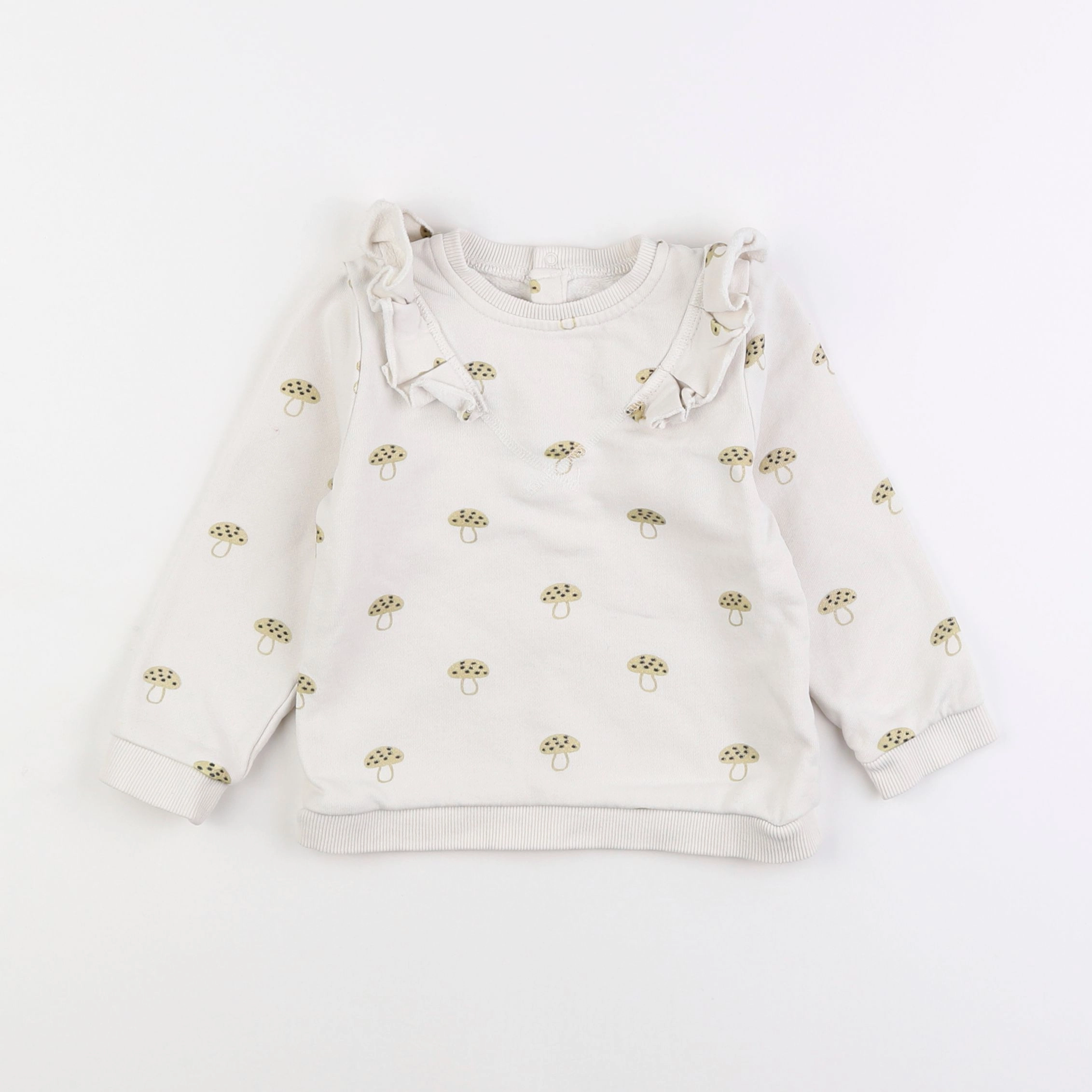 Boutchou - sweat blanc - 4 ans