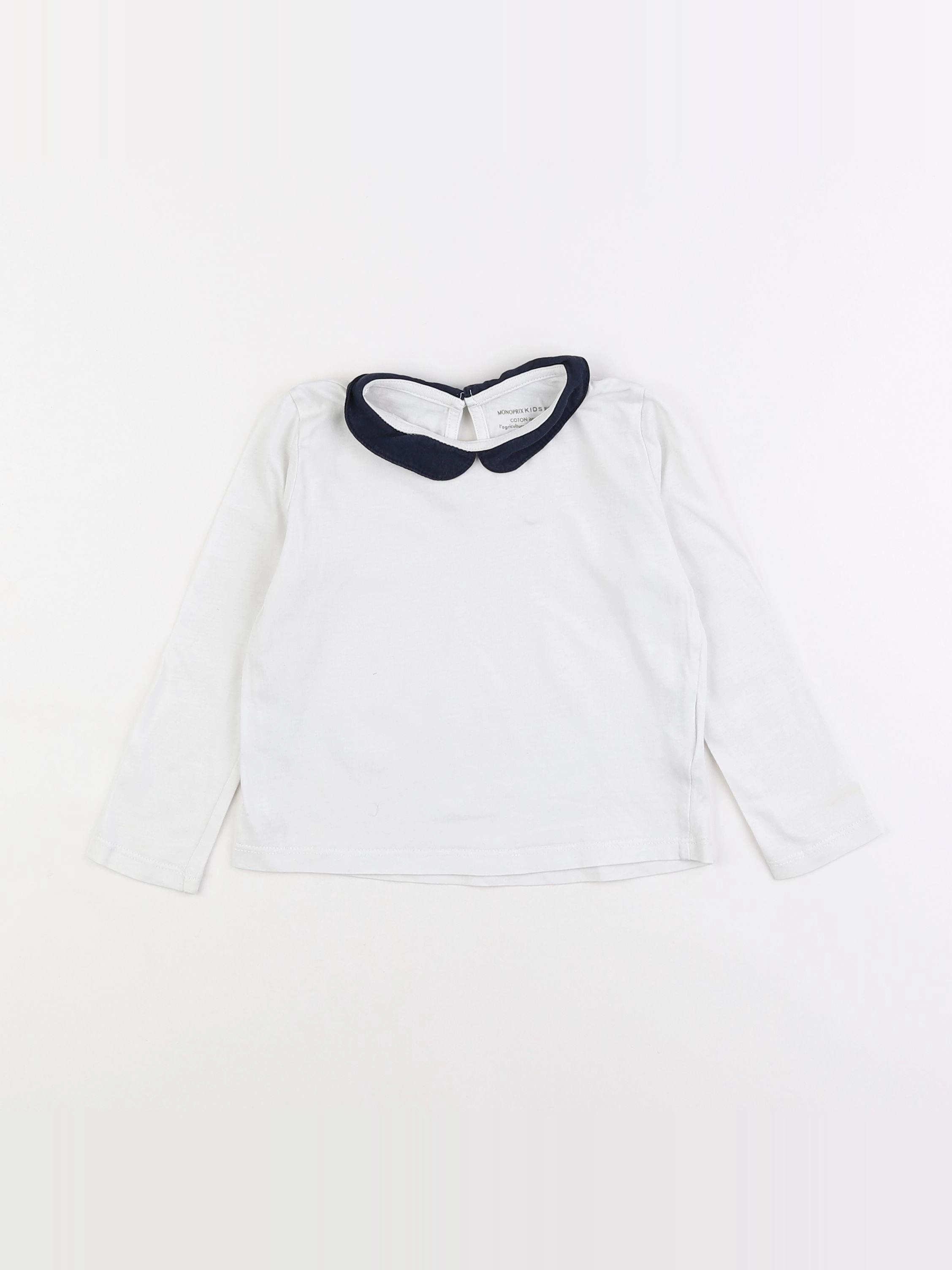 Boutchou - tee-shirt blanc - 3 ans
