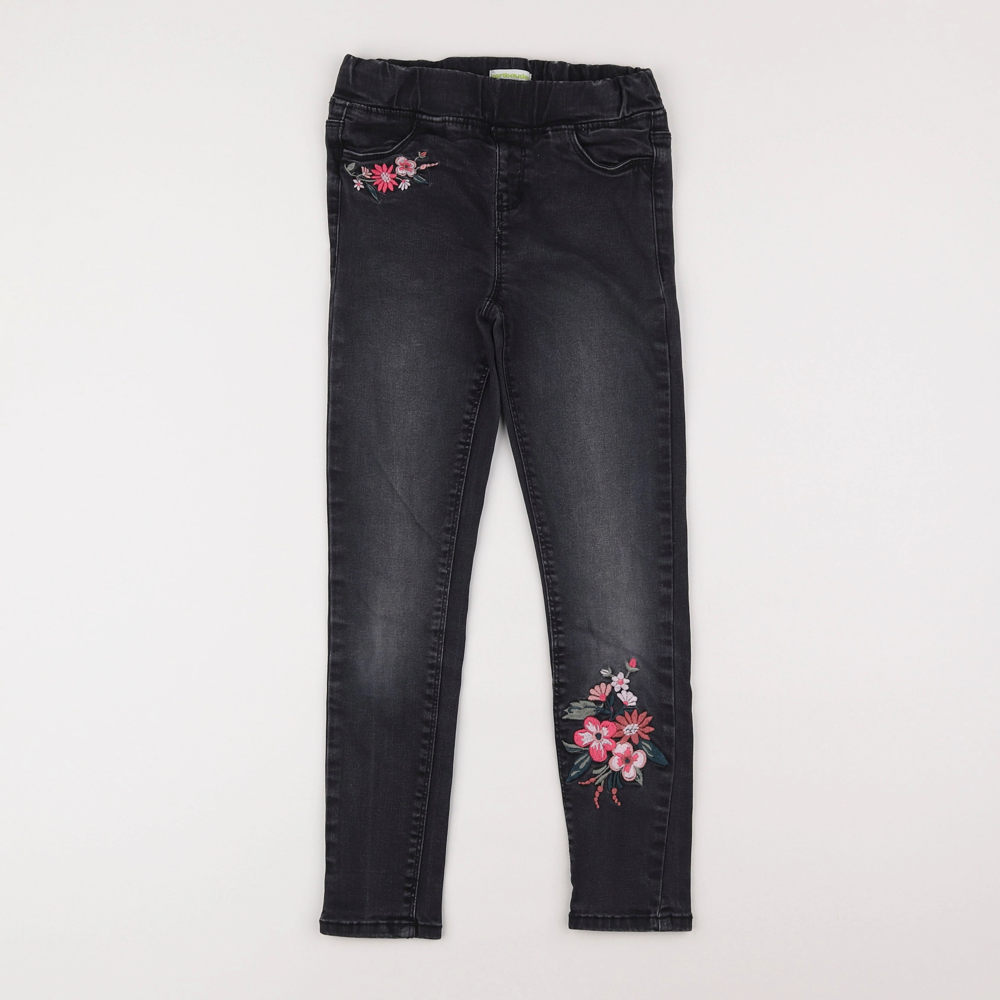 Vertbaudet - jegging noir - 9 ans