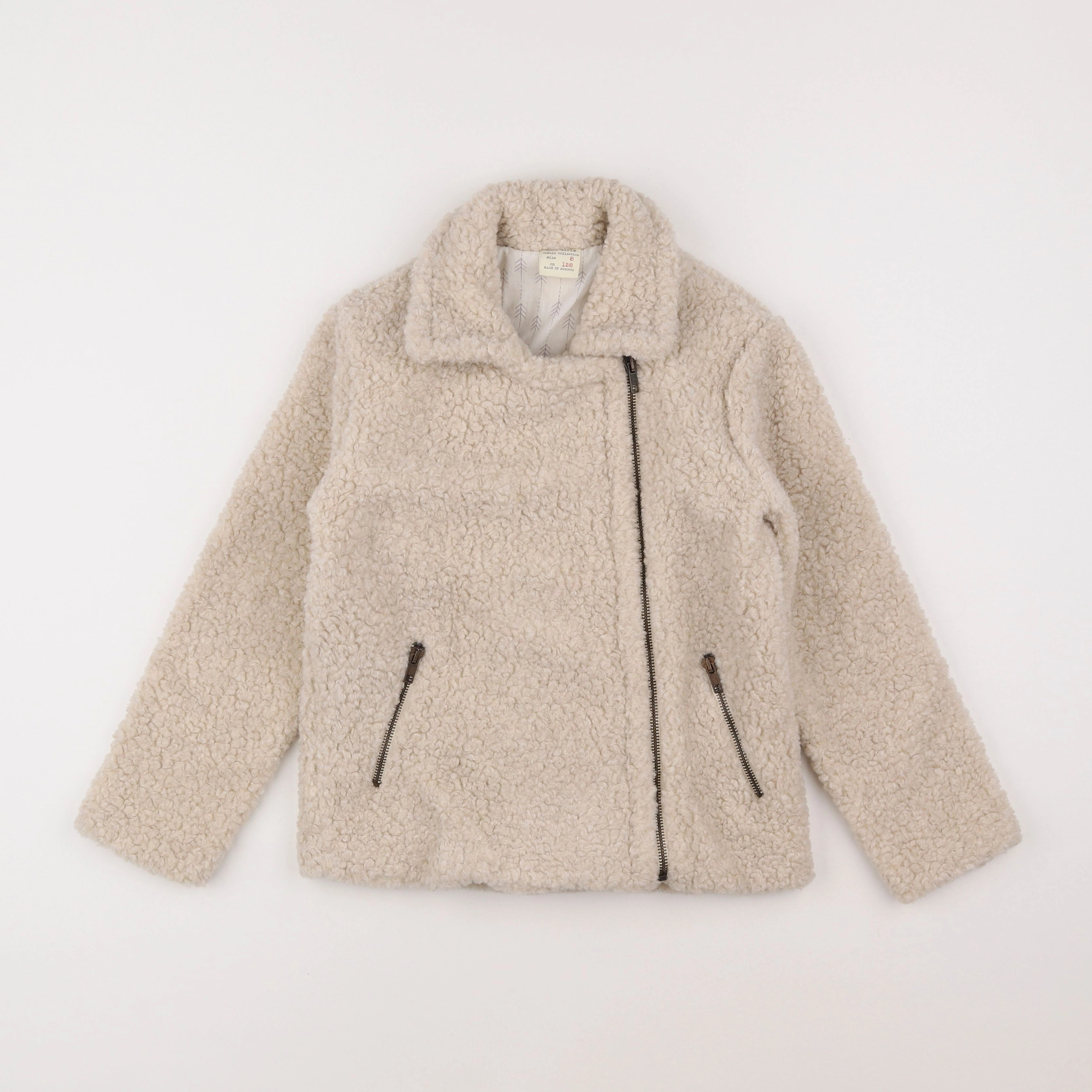 Zara - veste beige - 8 ans