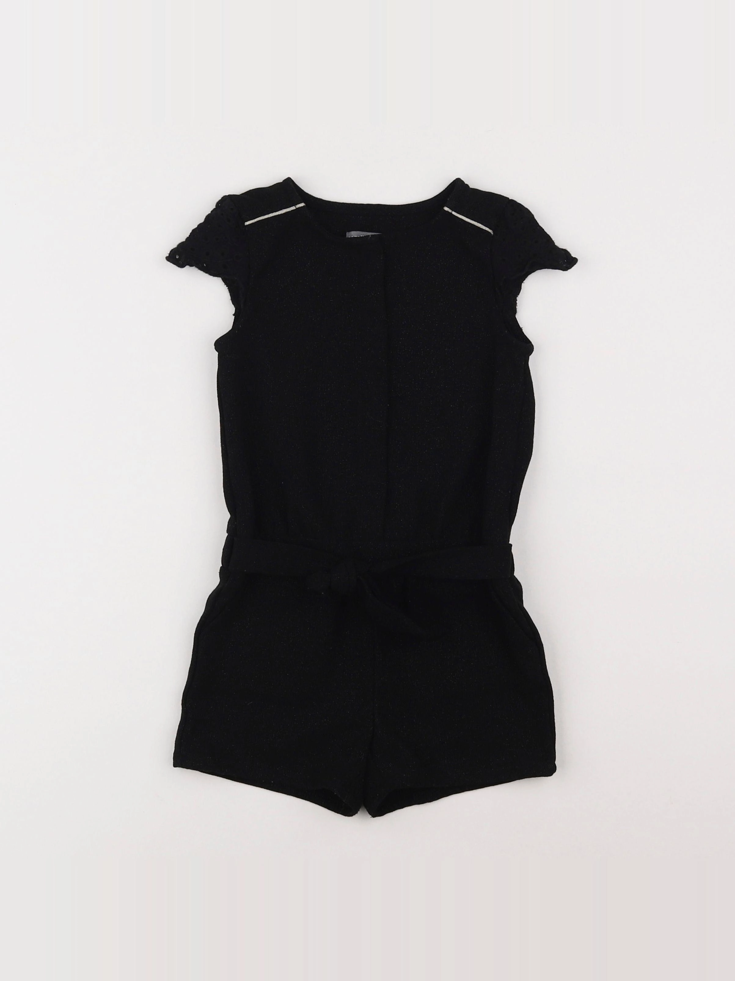 Vertbaudet - combinaison noir, or - 4 ans
