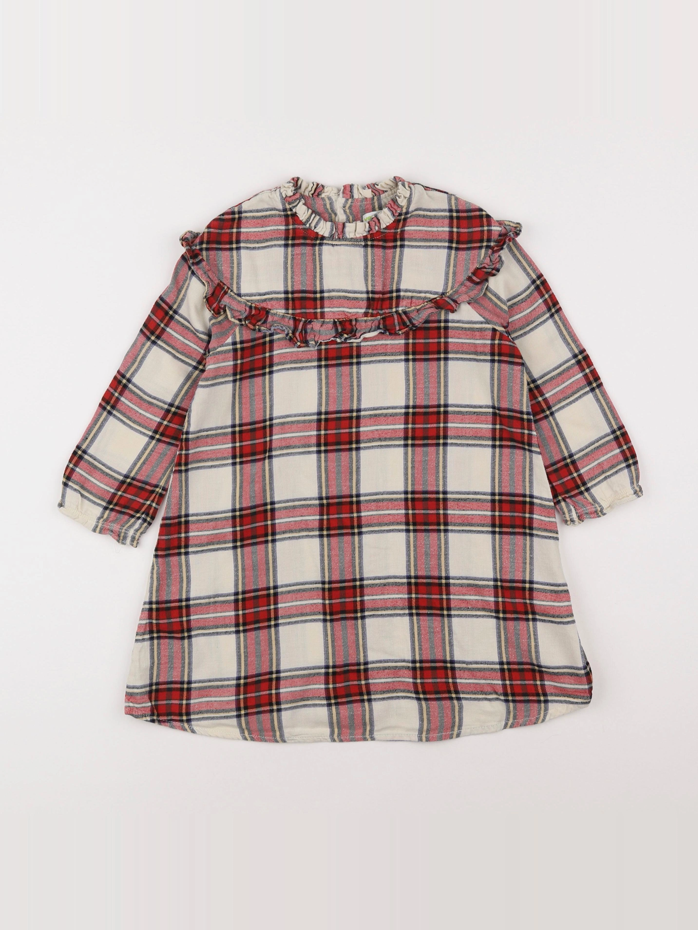 Vertbaudet - robe multicolore - 5 ans