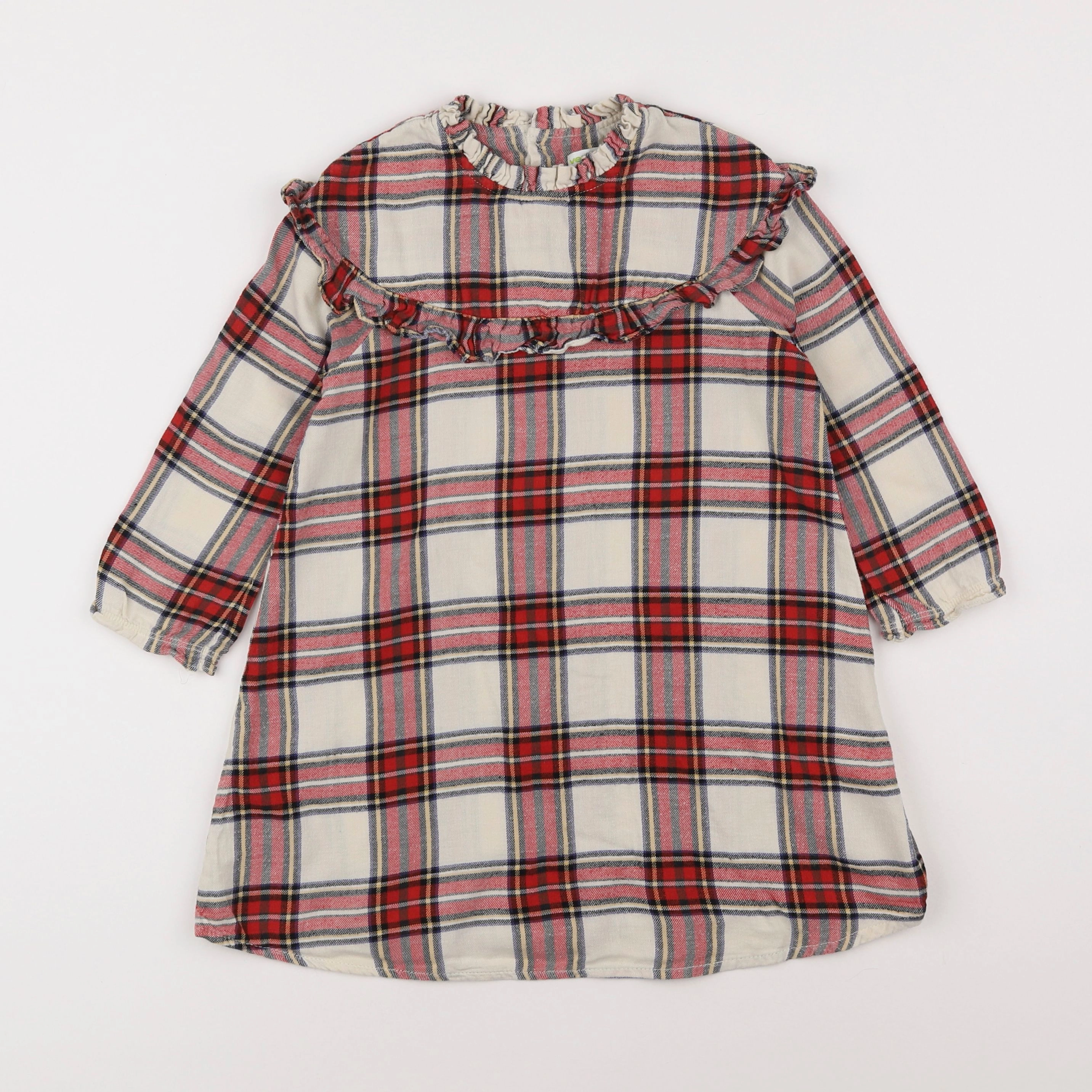 Vertbaudet - robe multicolore - 5 ans