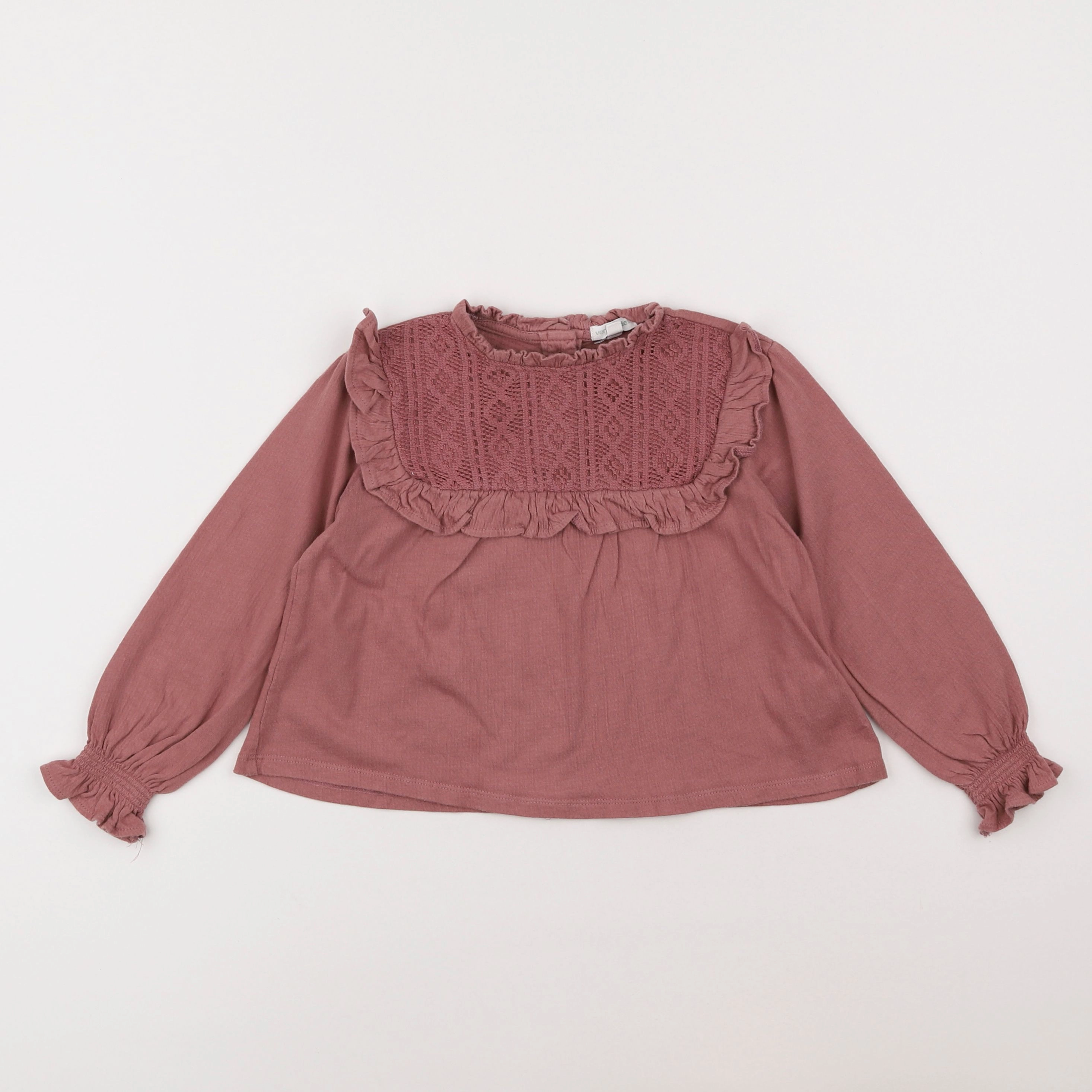 Vertbaudet - blouse rose - 5 ans