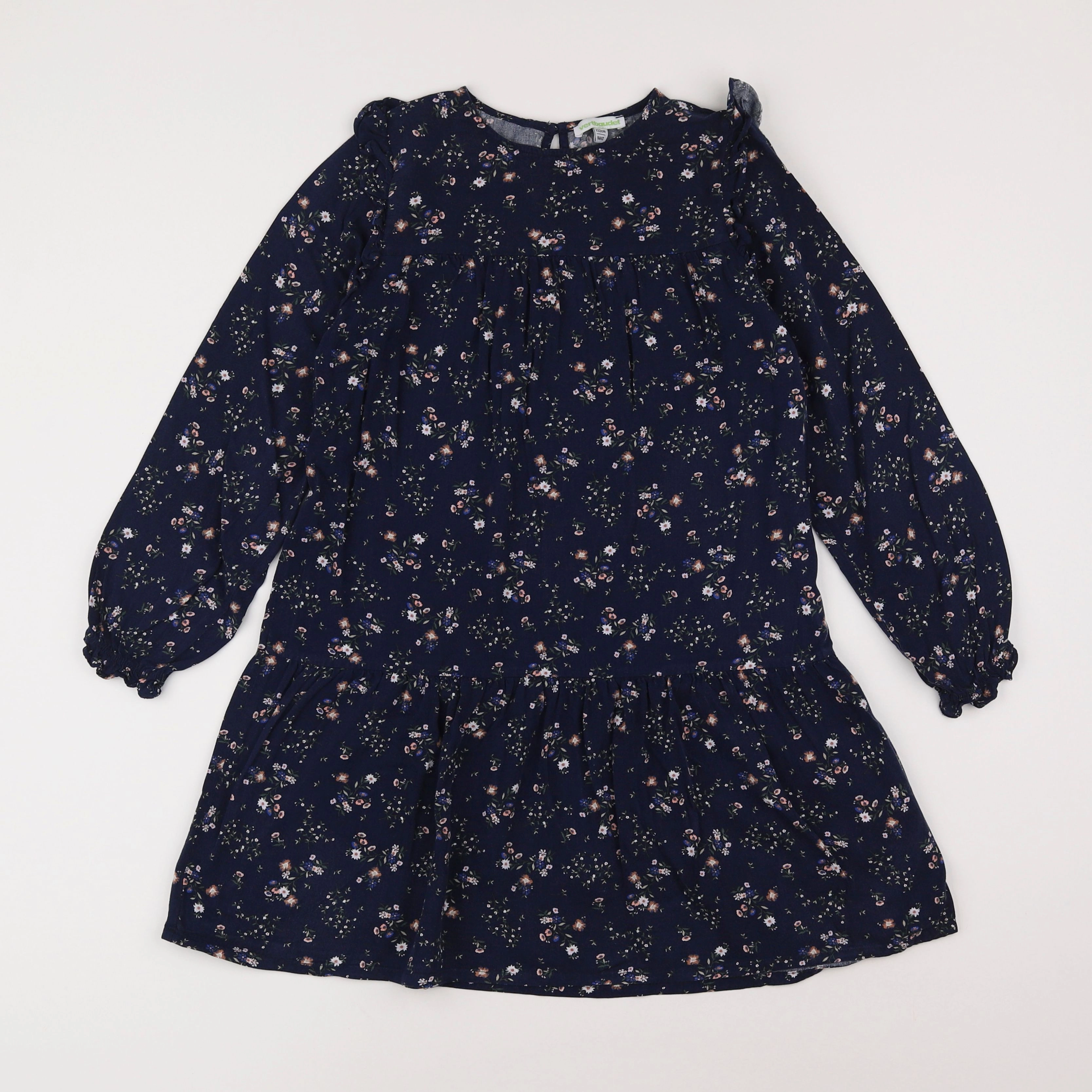 Vertbaudet - robe bleu - 9 ans