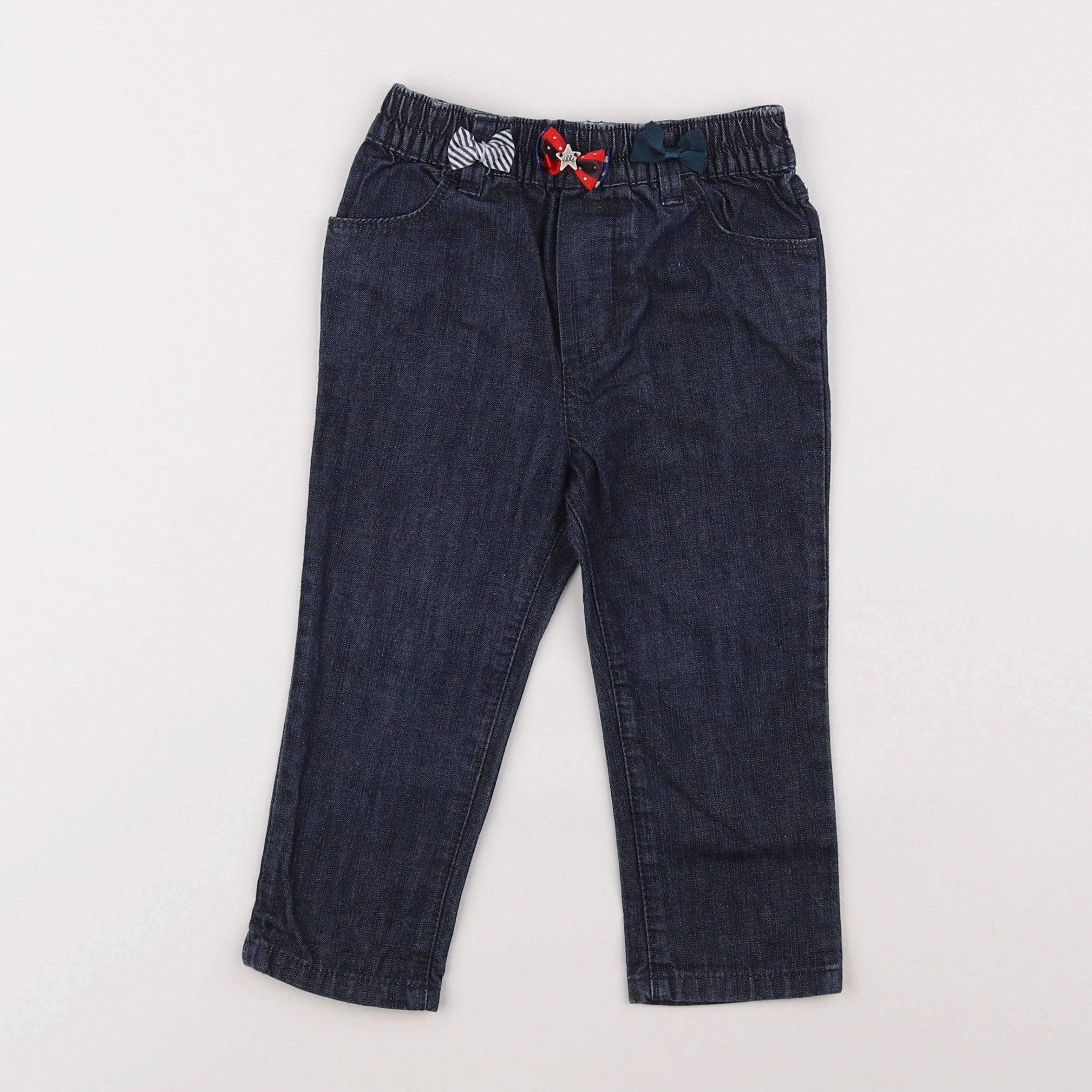 IKKS - pantalon bleu - 18 mois