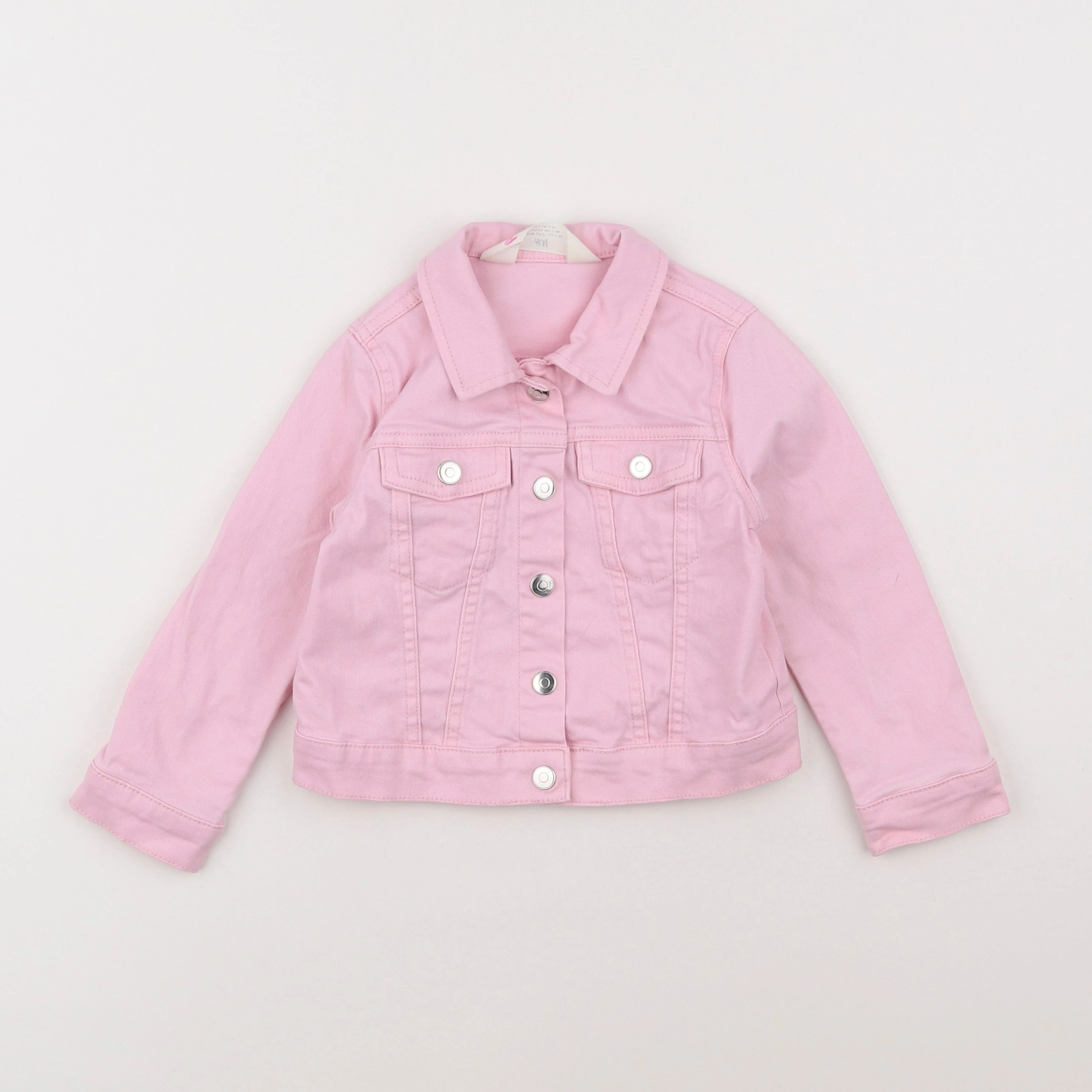 H&M - veste rose - 2/3 ans