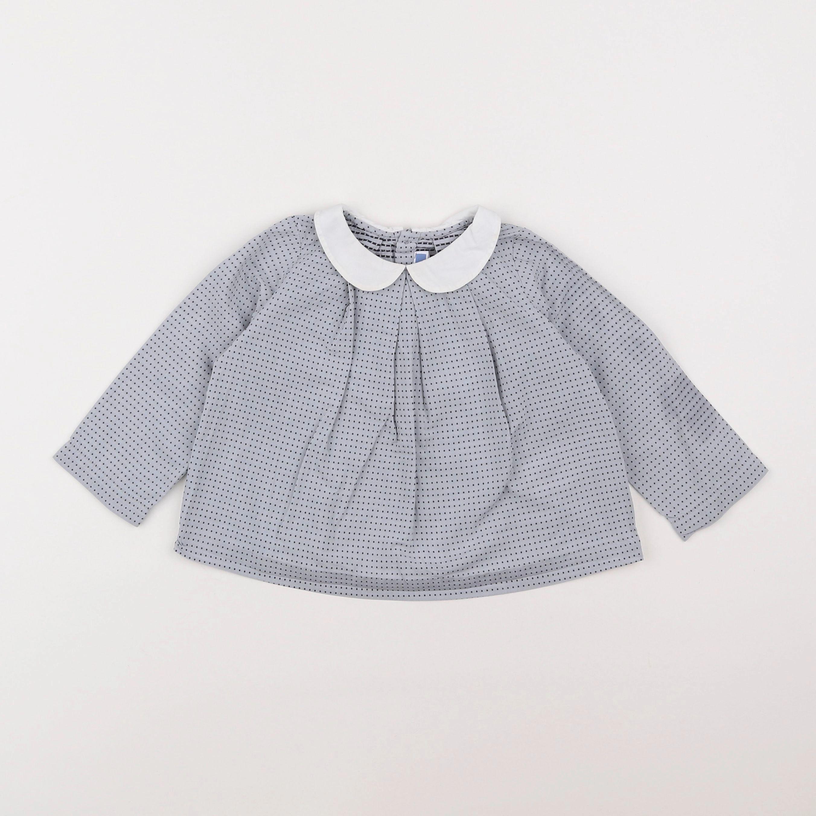 Jacadi - blouse gris - 18 mois