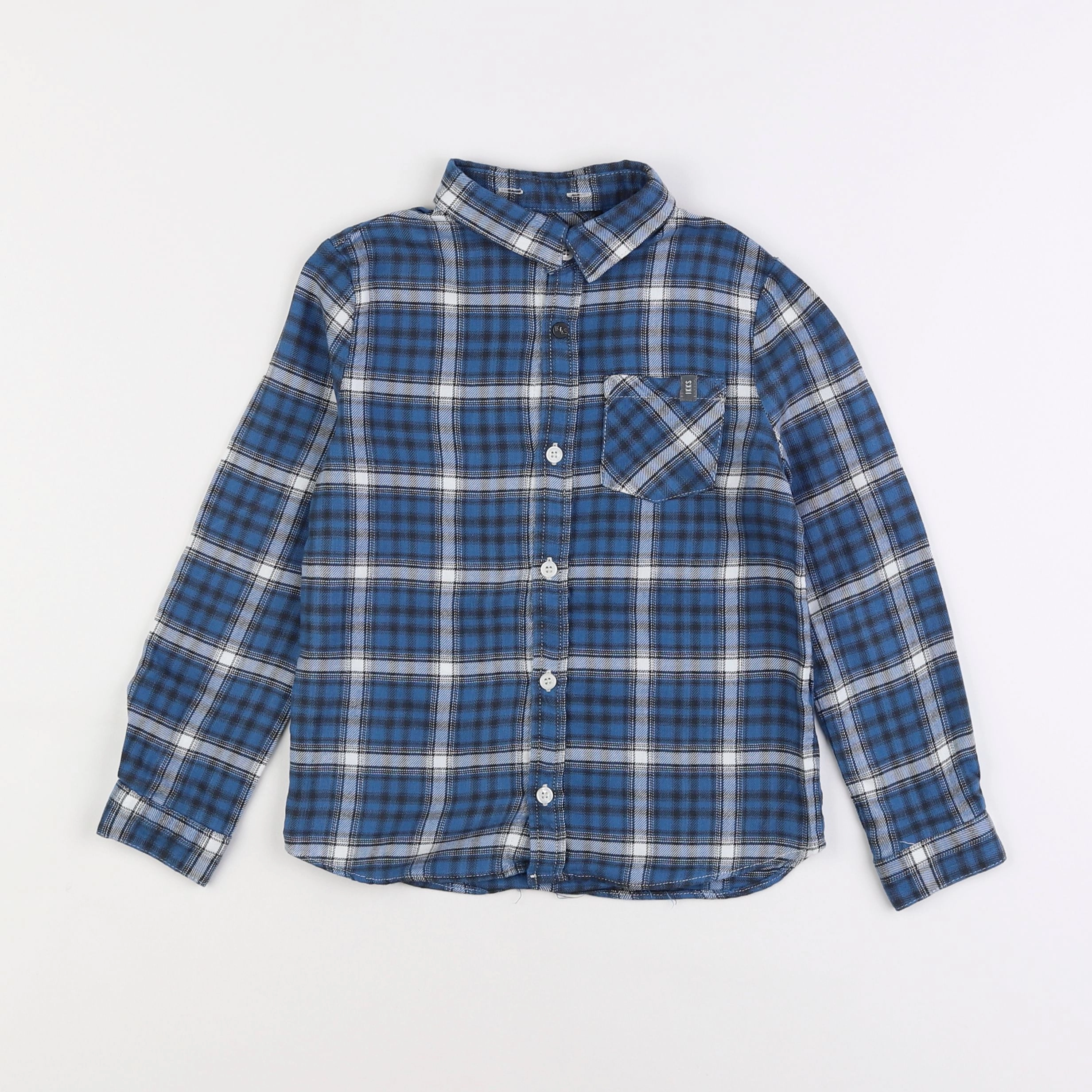 IKKS - chemise bleu - 6 ans