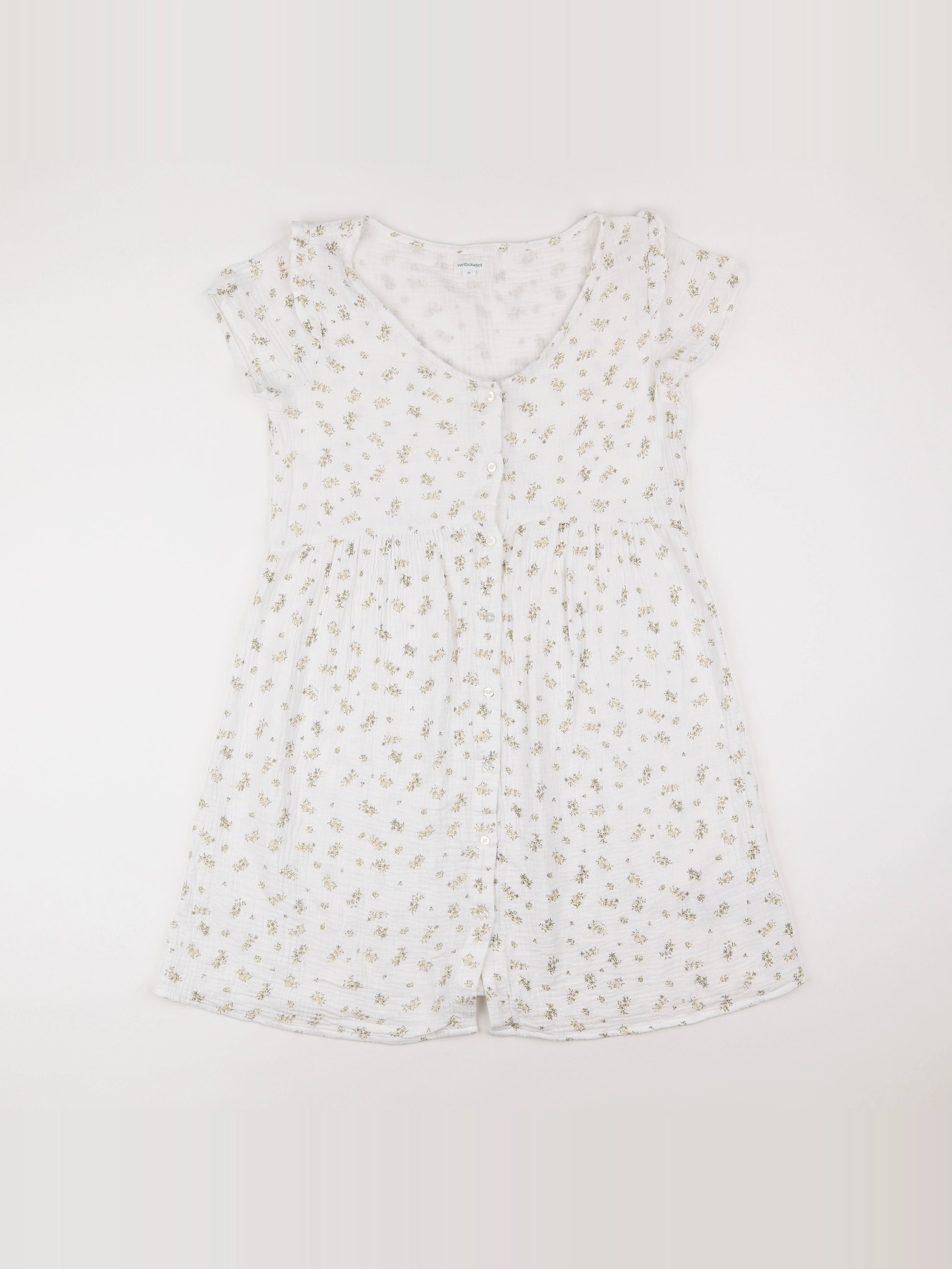 Vertbaudet - blouse grossesse blanc - 34