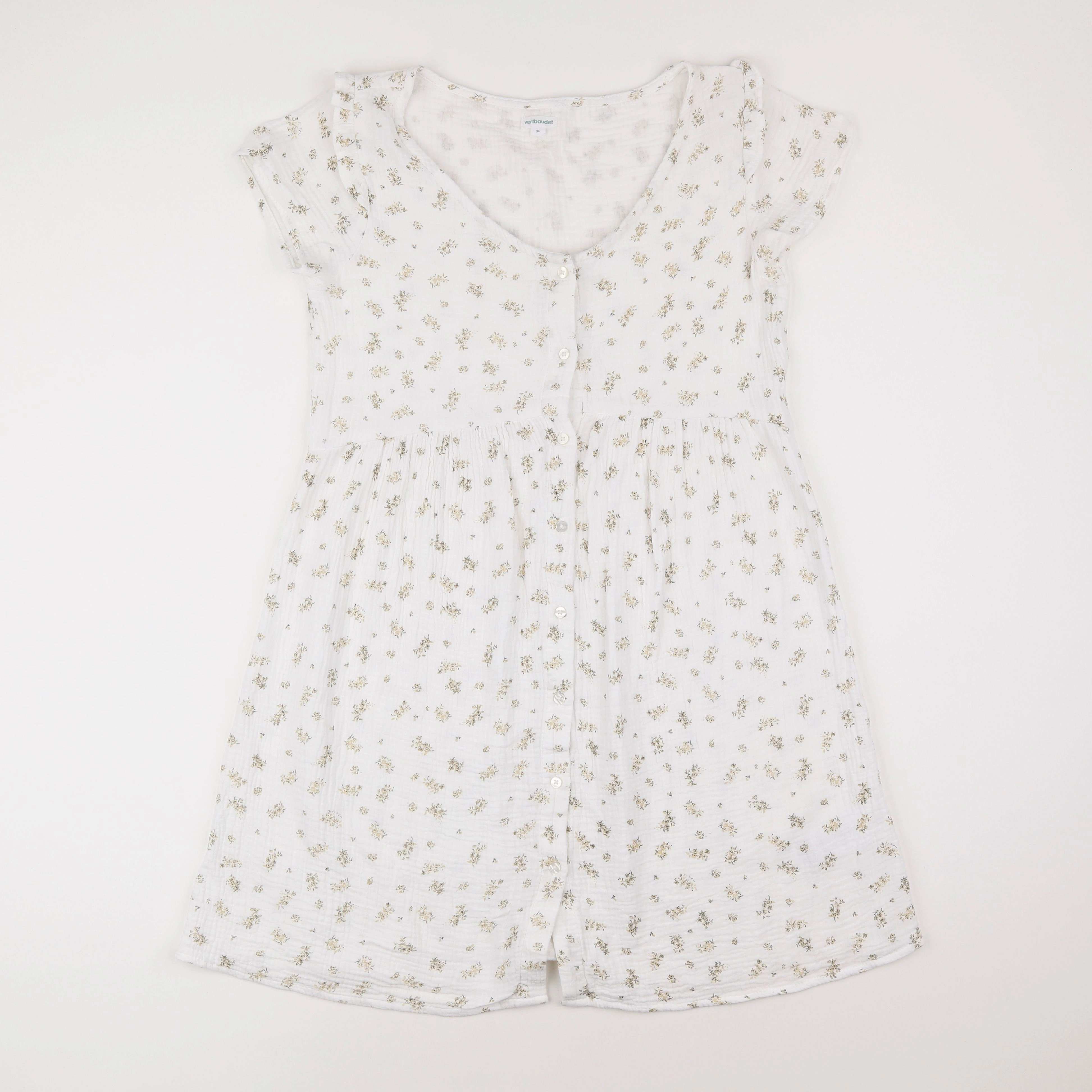 Vertbaudet - blouse grossesse blanc - 34