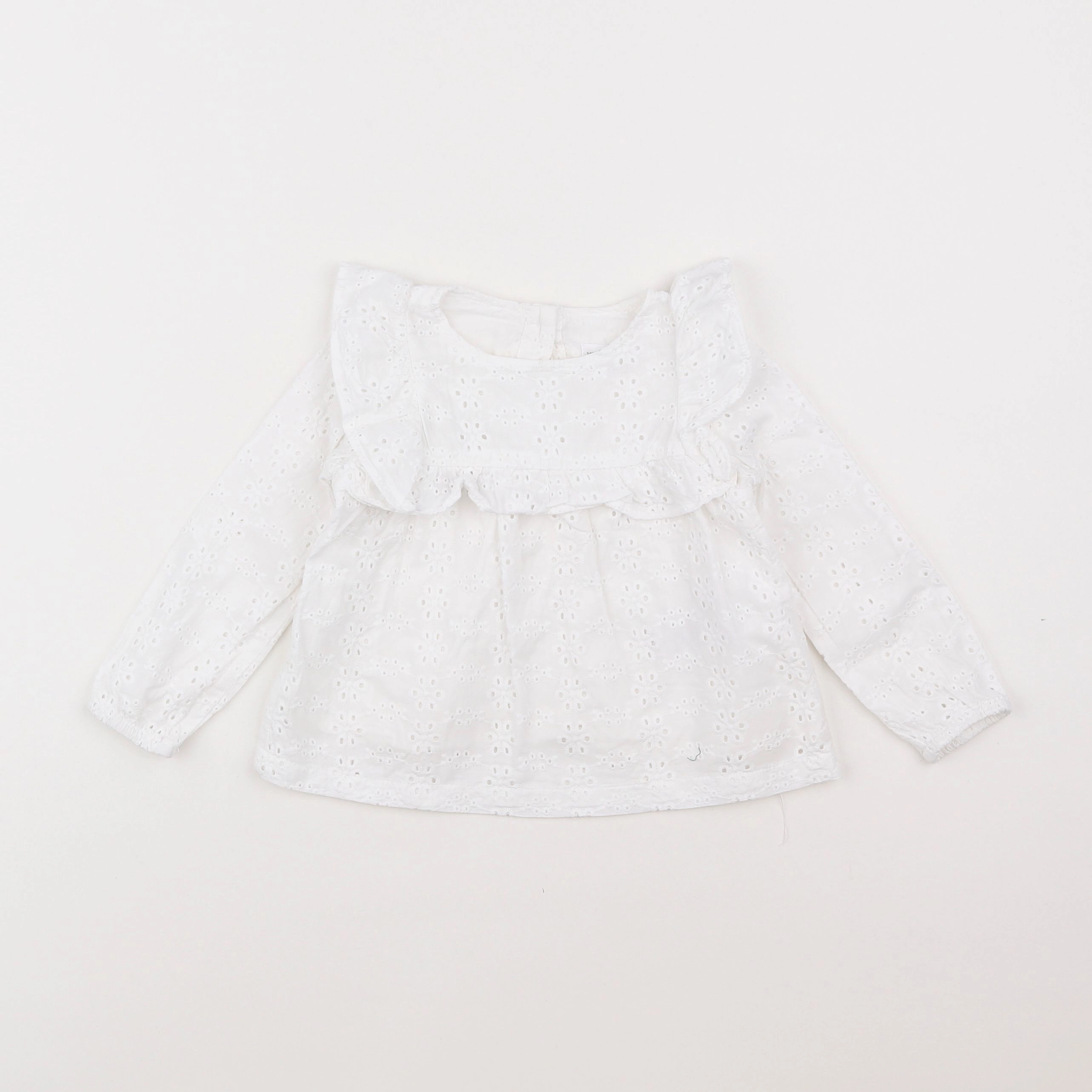 Vertbaudet - blouse blanc - 2 ans