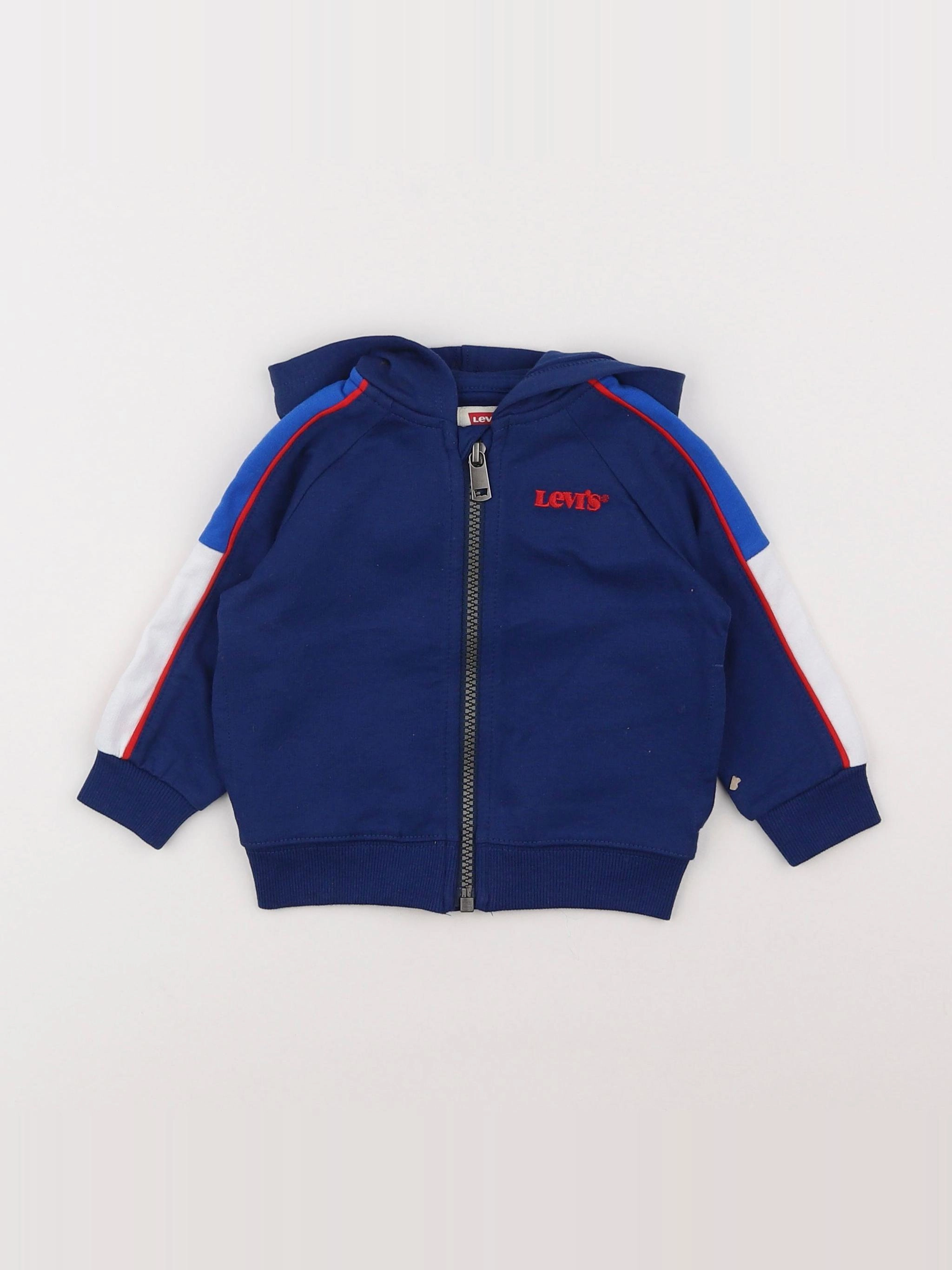 Levi's - sweat bleu - 6 mois