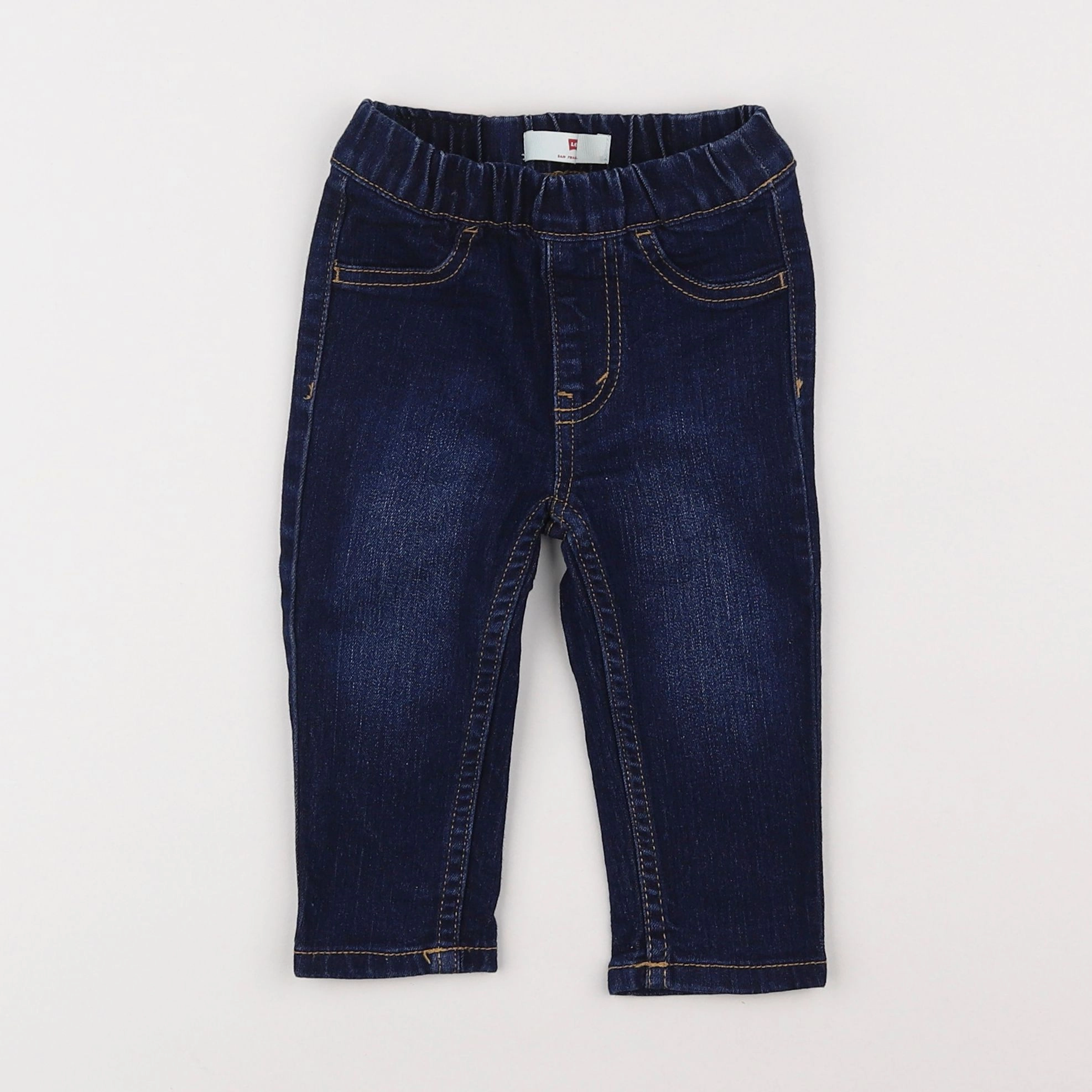 Levi's - jegging bleu - 6/9 mois