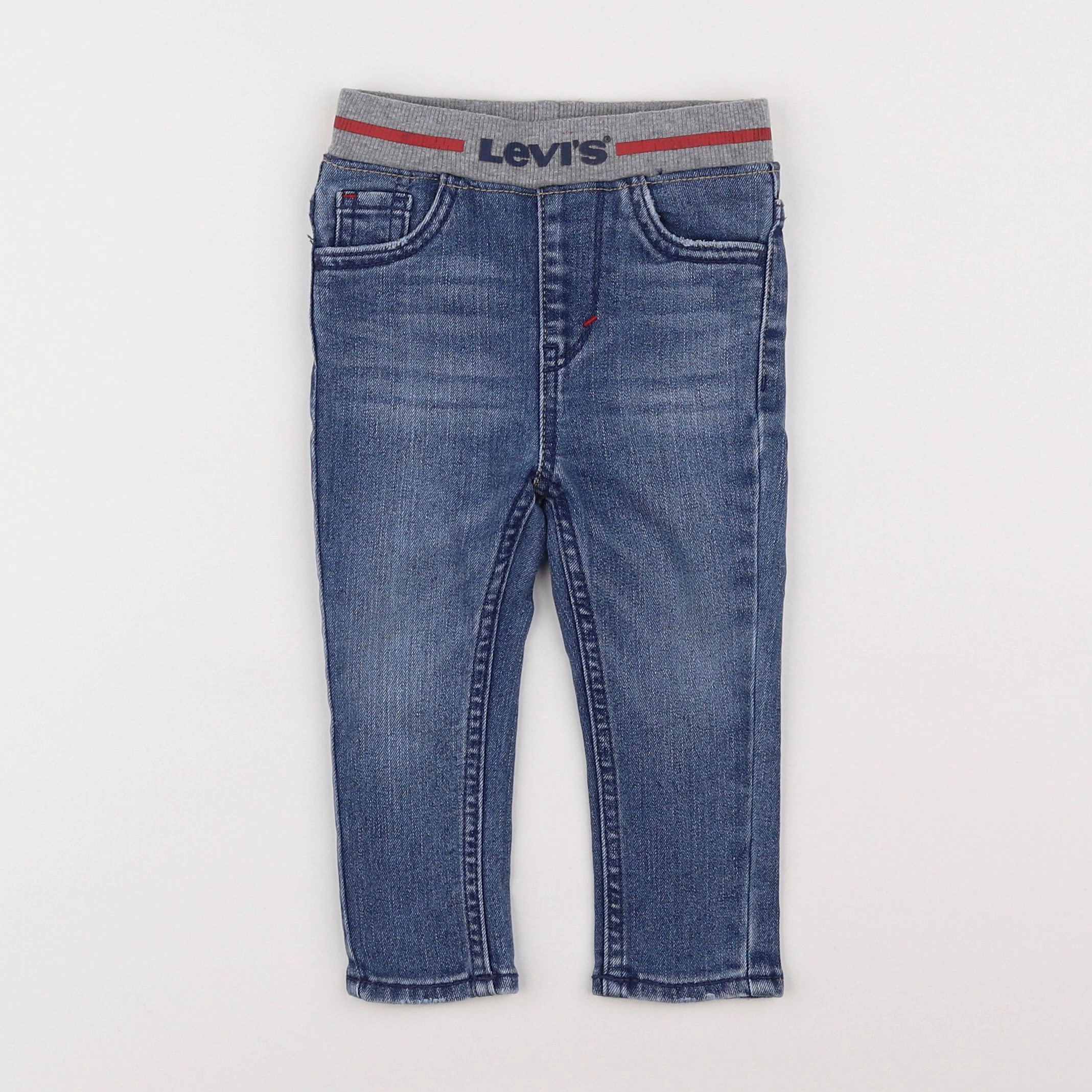 Levi's - jegging bleu - 6/9 mois