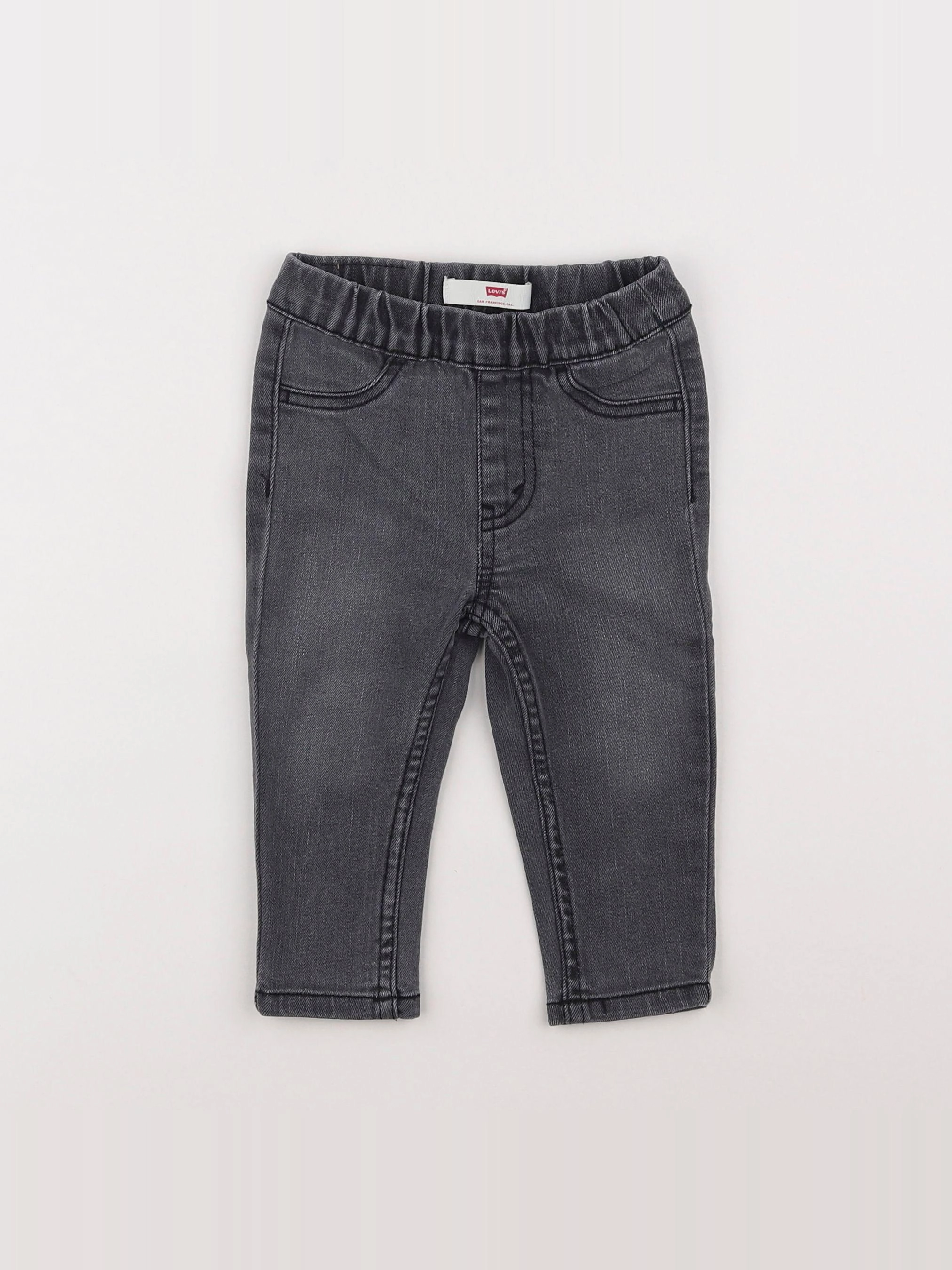 Levi's - jegging gris - 6/9 mois