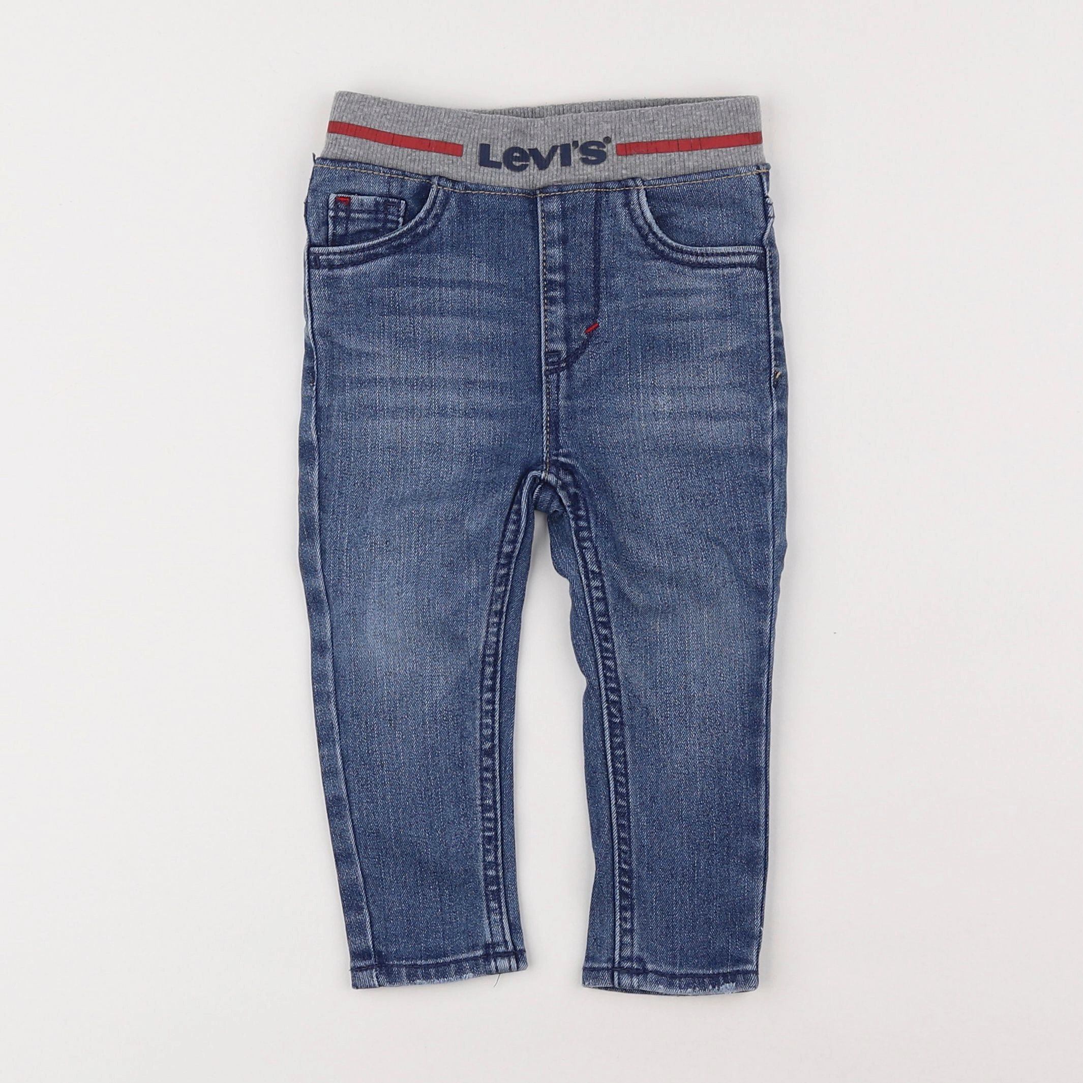 Levi's - jean bleu - 6/9 mois