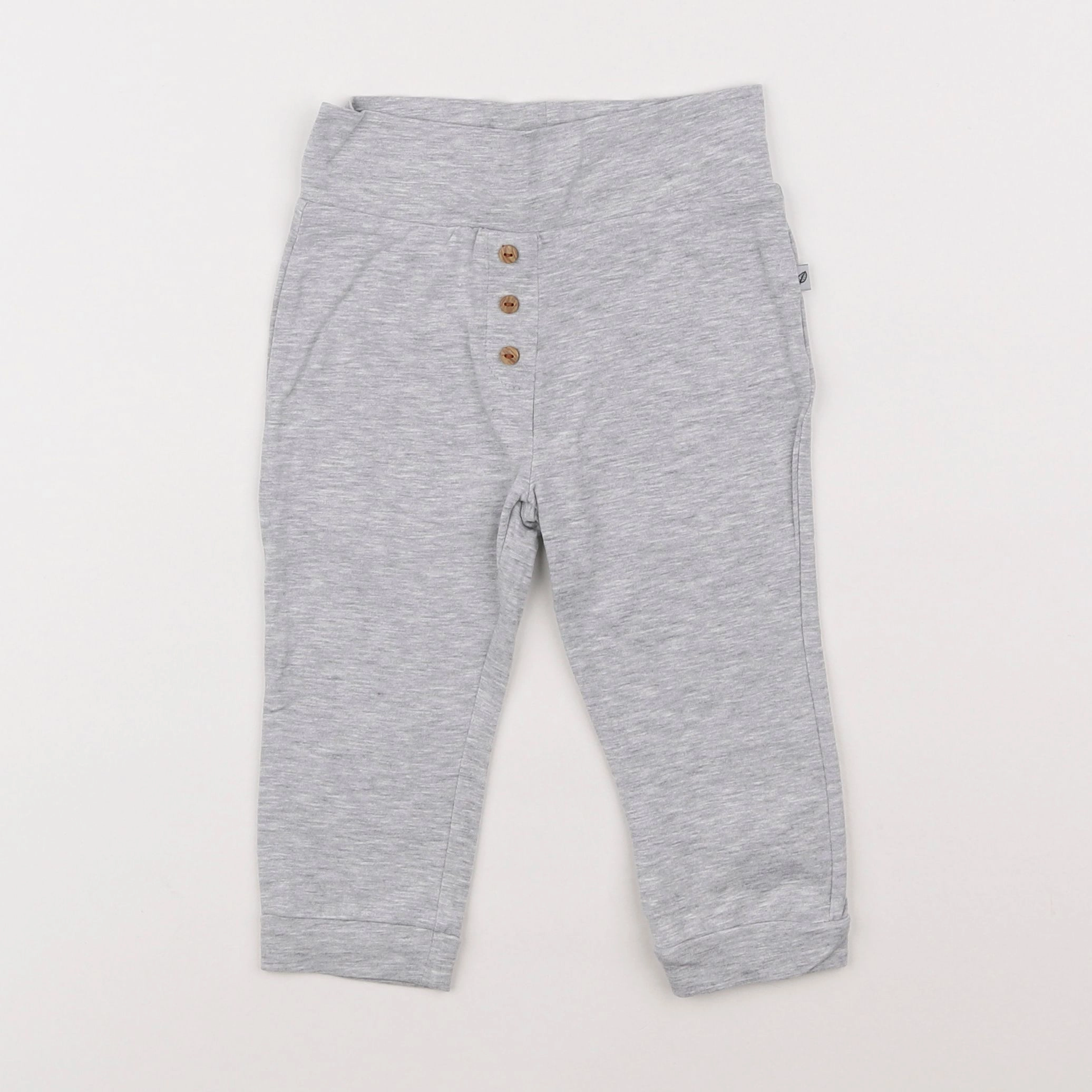 Vertbaudet - legging gris - 18 mois