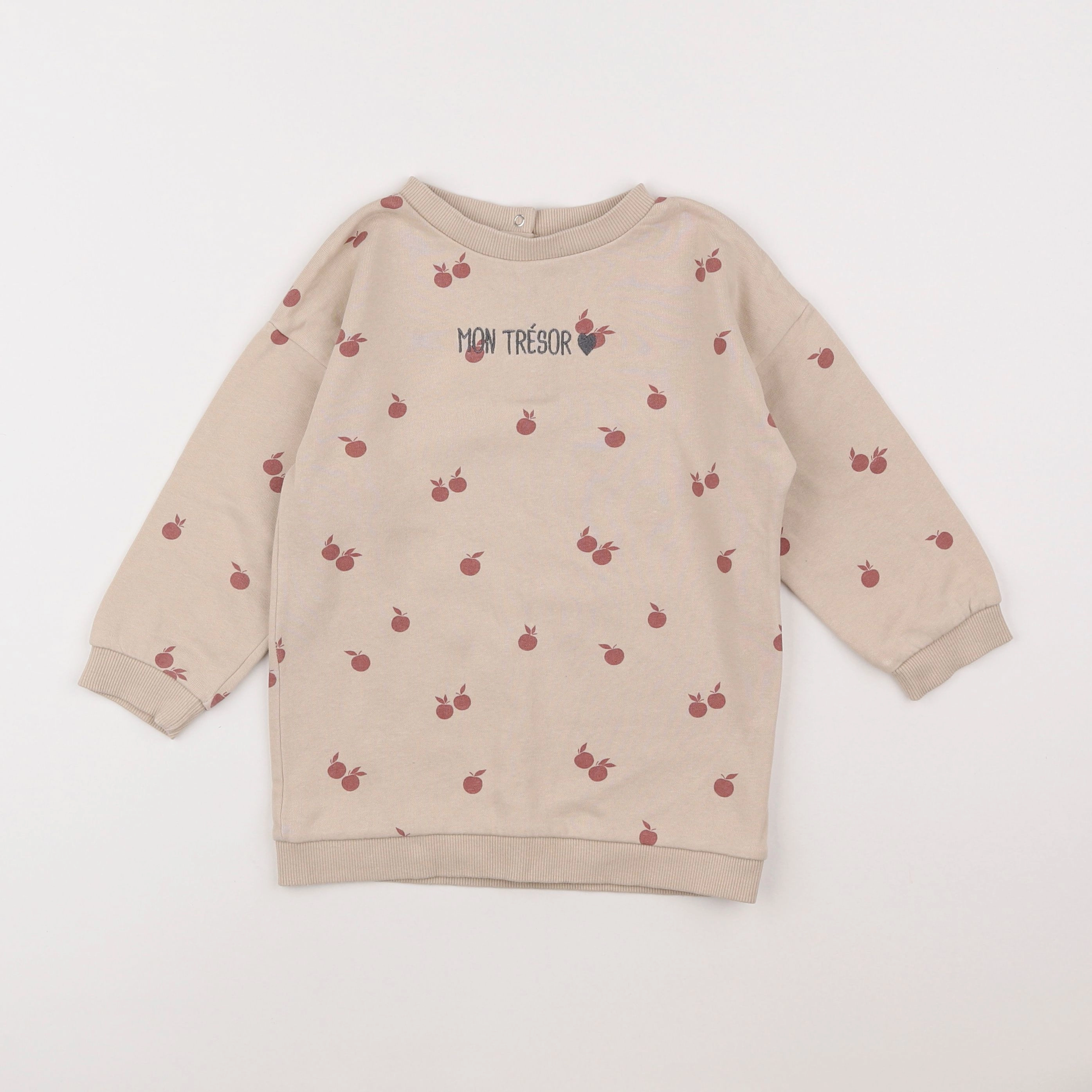 Vertbaudet - robe beige - 3 ans