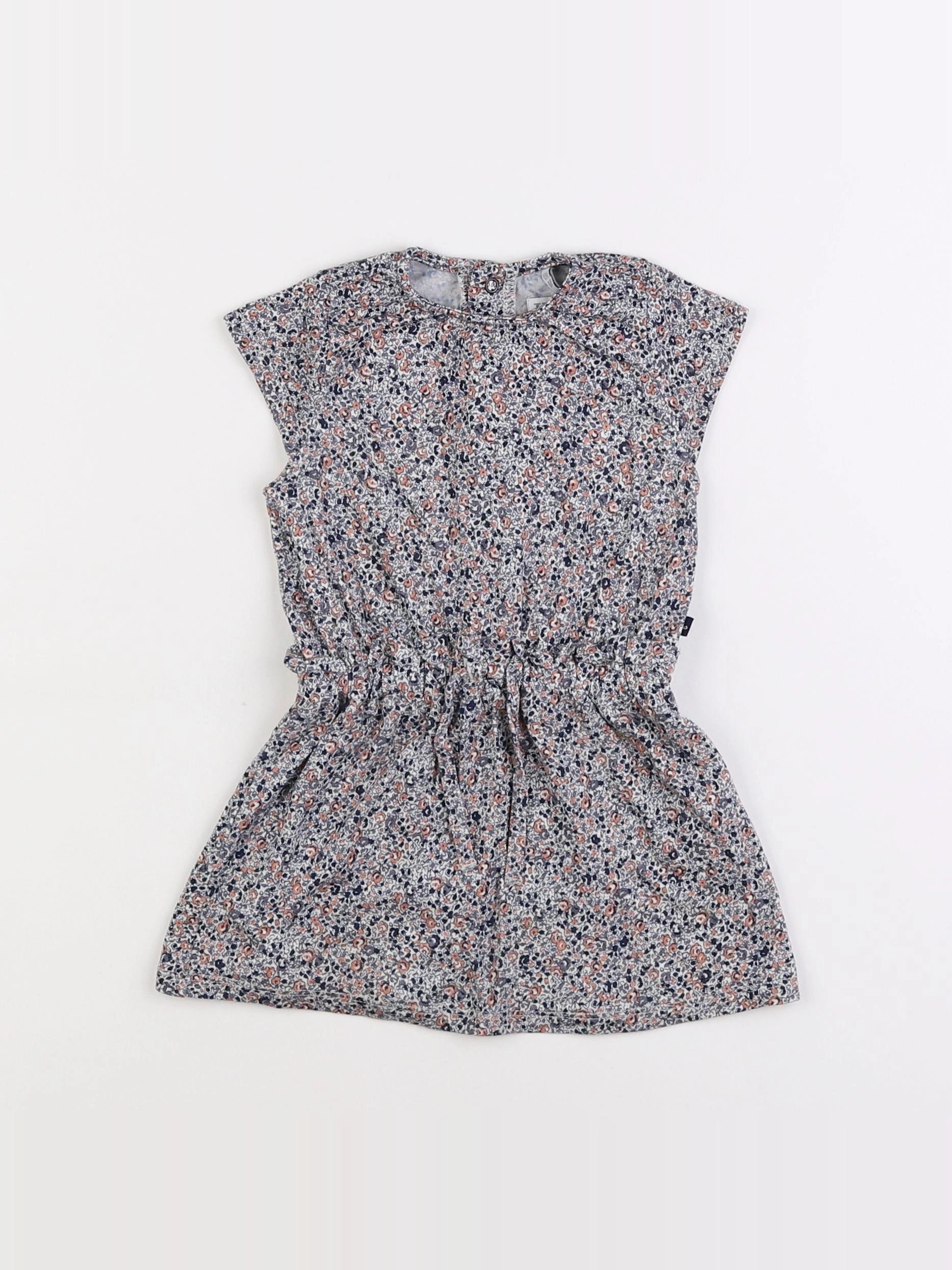 IKKS - robe bleu - 18 mois