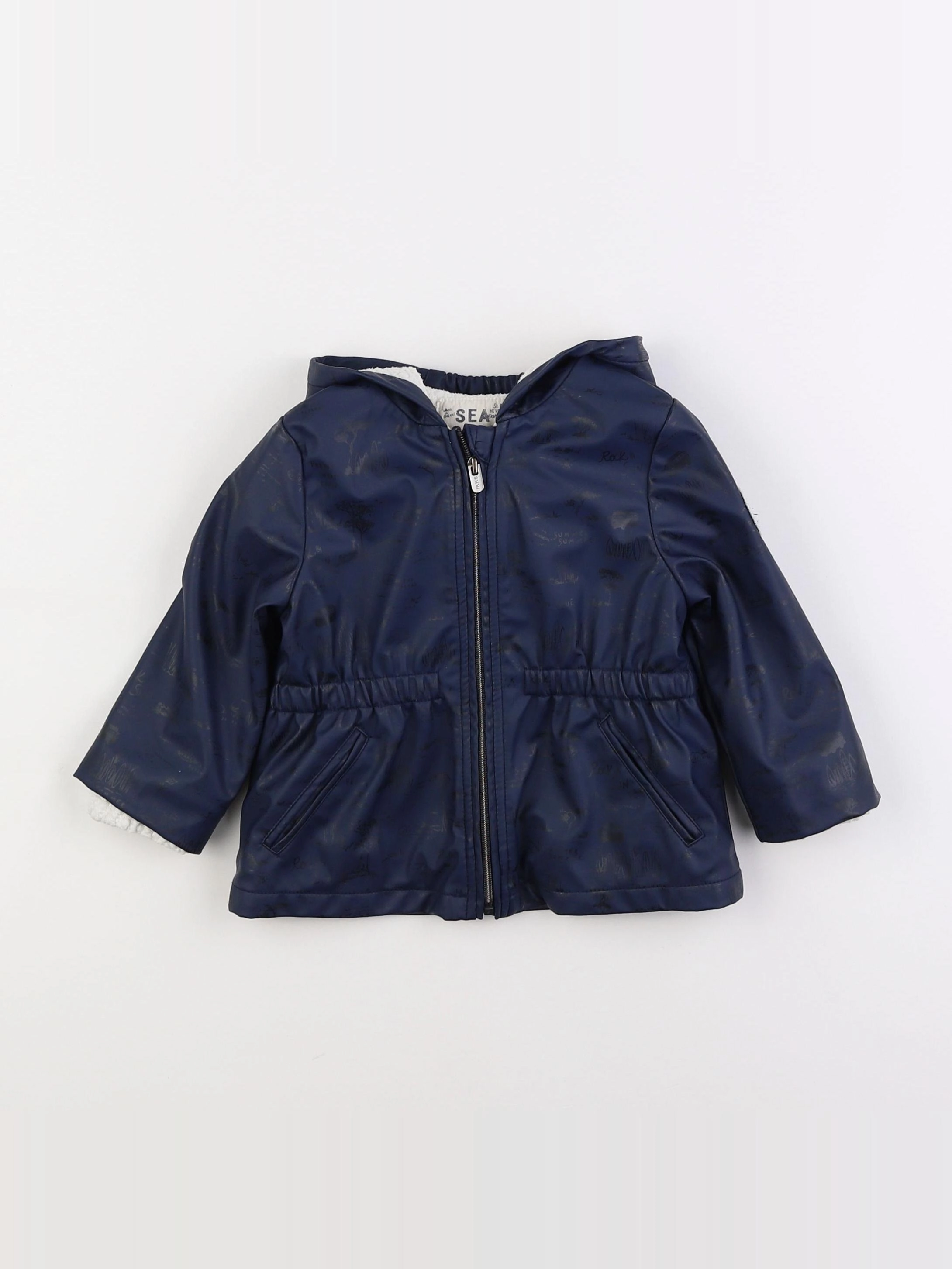 IKKS - imperméable bleu - 18 mois
