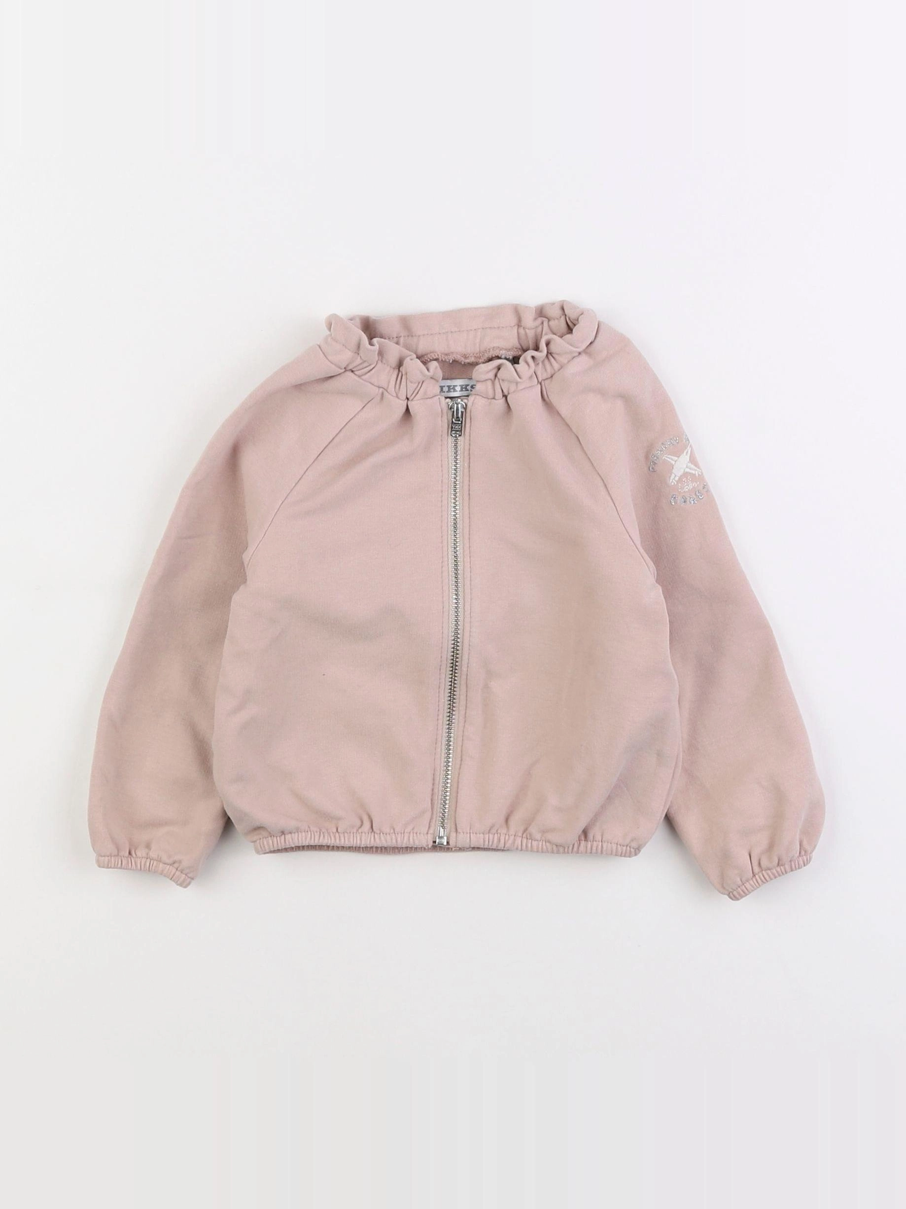 IKKS - sweat rose - 18 mois