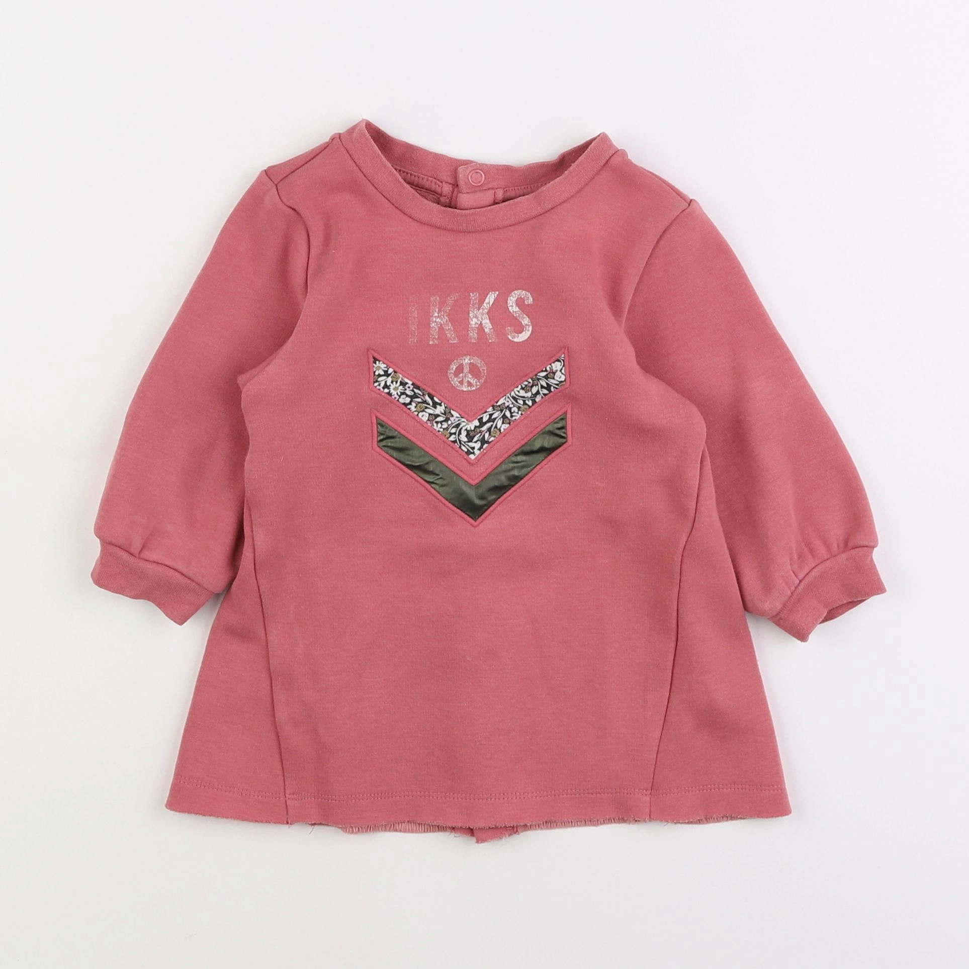 IKKS - robe rose - 12 mois