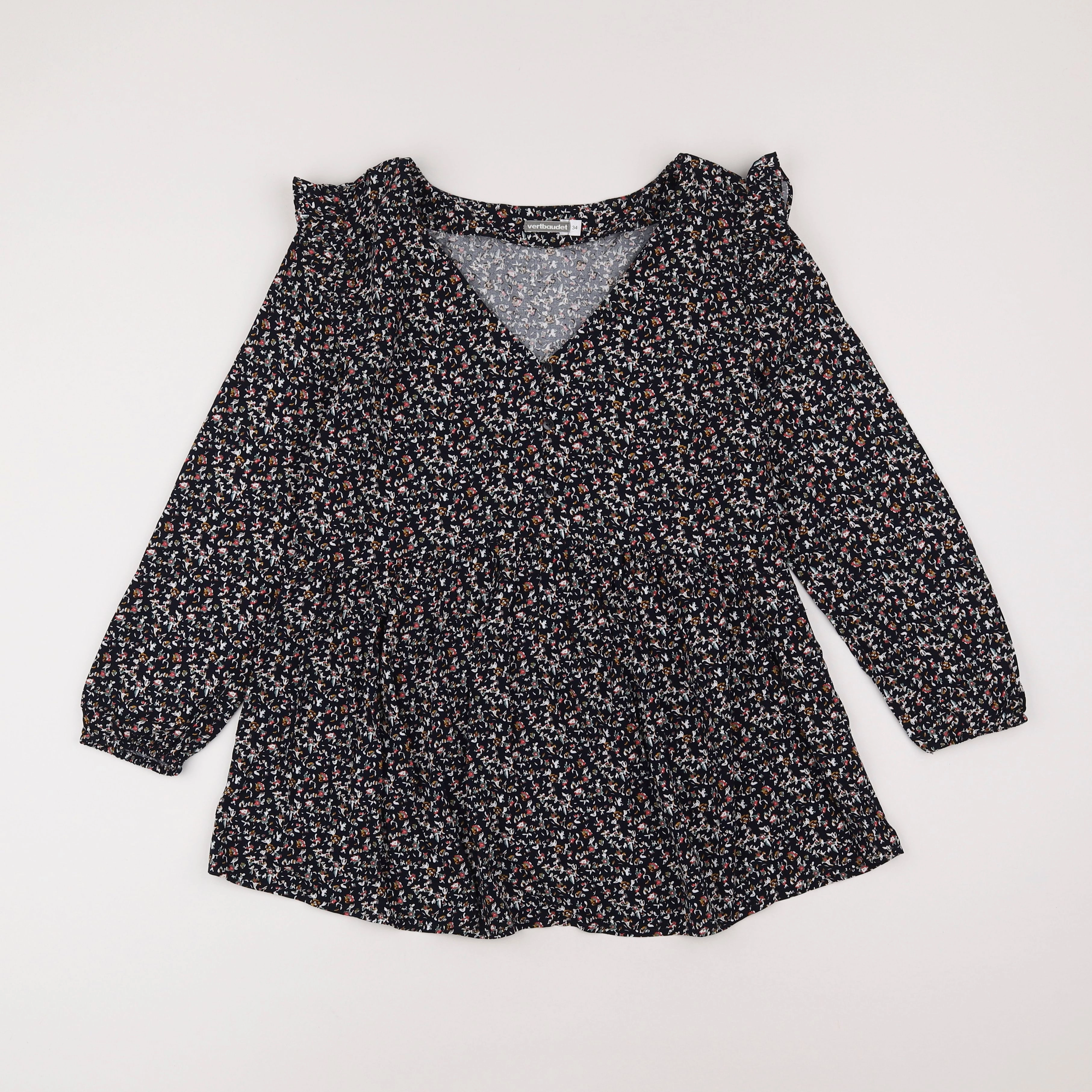 Vertbaudet - blouse grossesse noir - 34