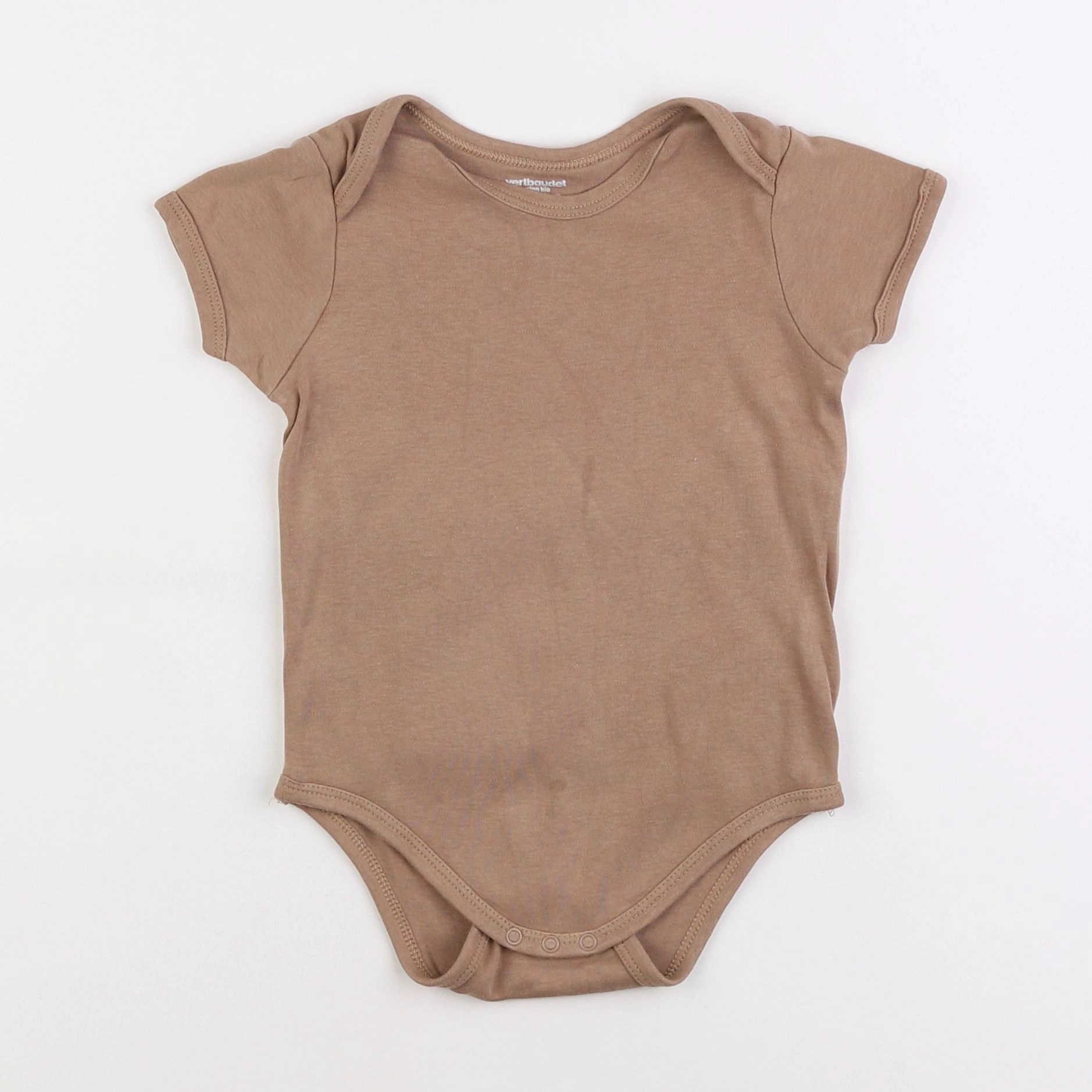 Vertbaudet - body marron - 3 ans