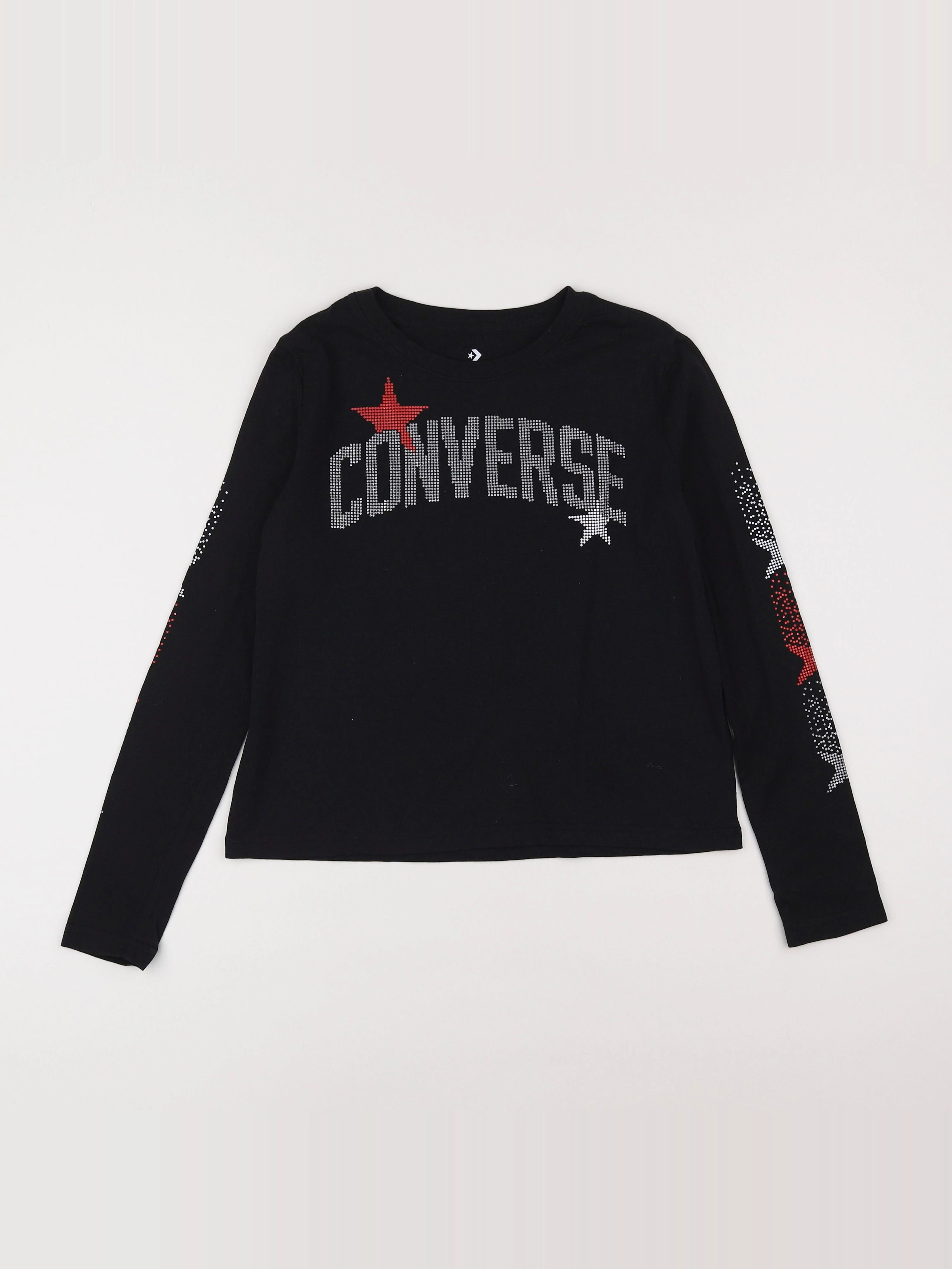 Converse - tee-shirt noir - 12/13 ans