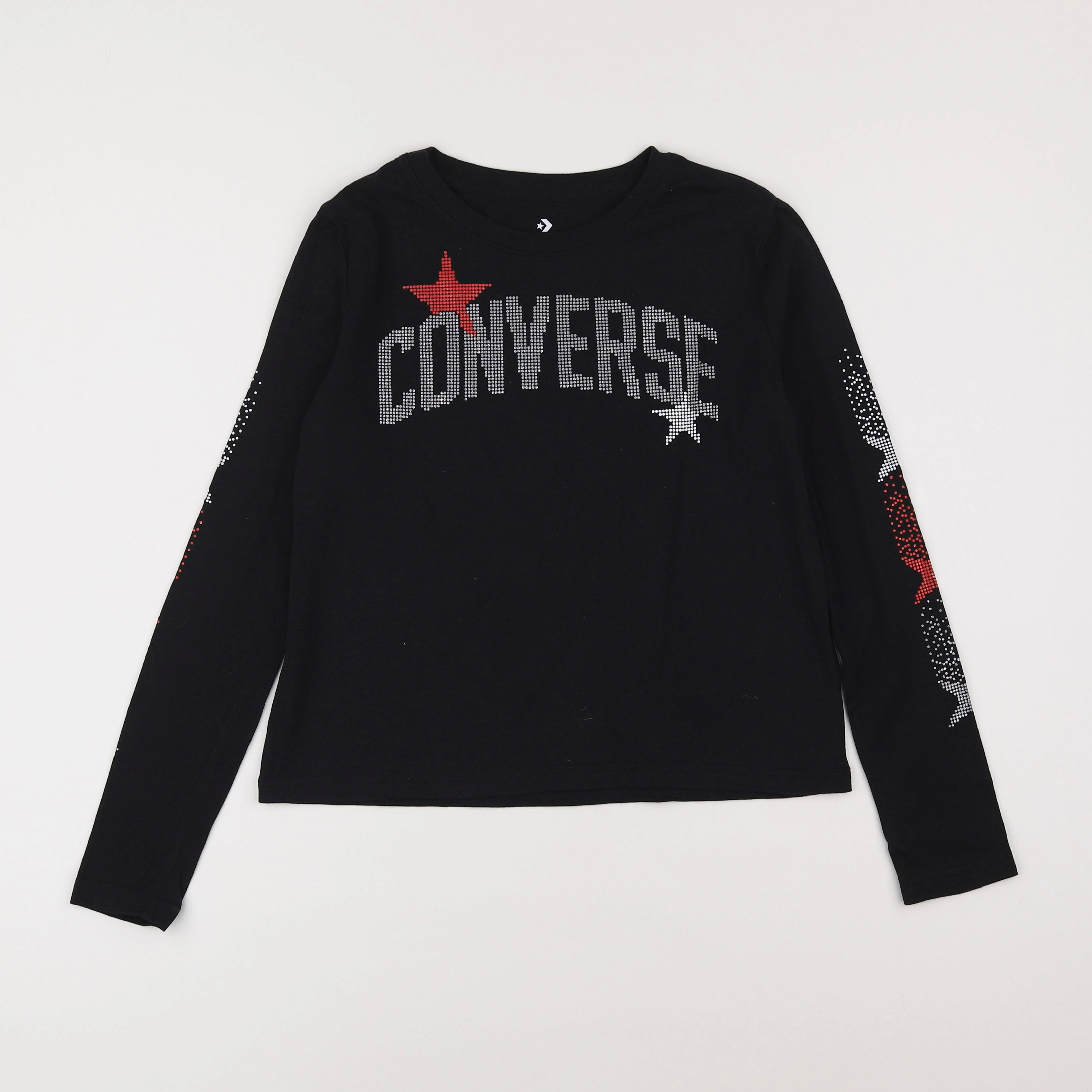 Converse - tee-shirt noir - 12/13 ans