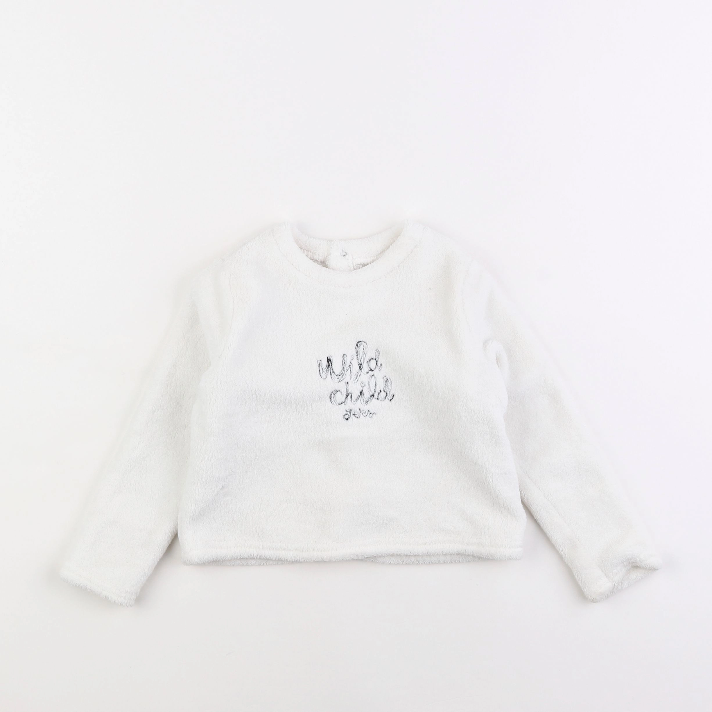 IKKS - sweat blanc - 3 ans