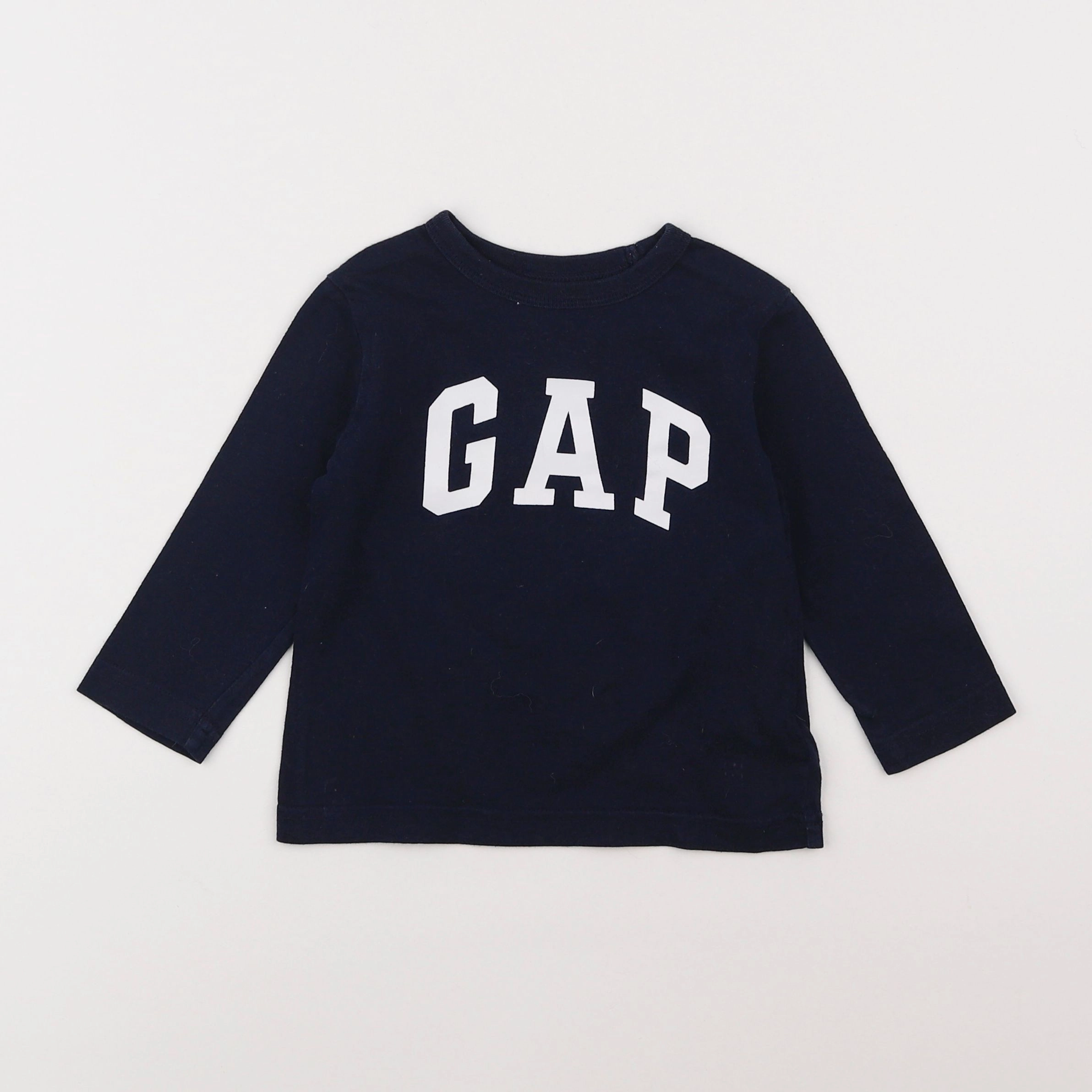 GAP - tee-shirt bleu - 12/18 mois