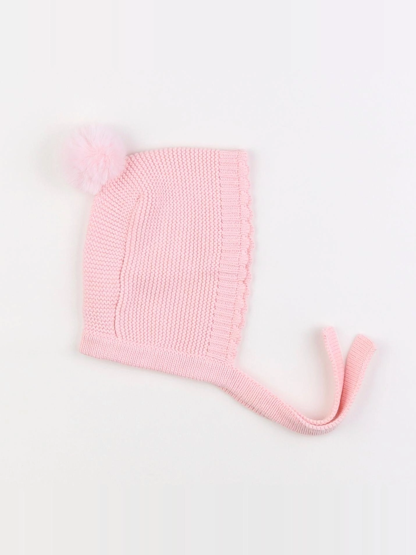 Vertbaudet - bonnet rose - 2/3 ans