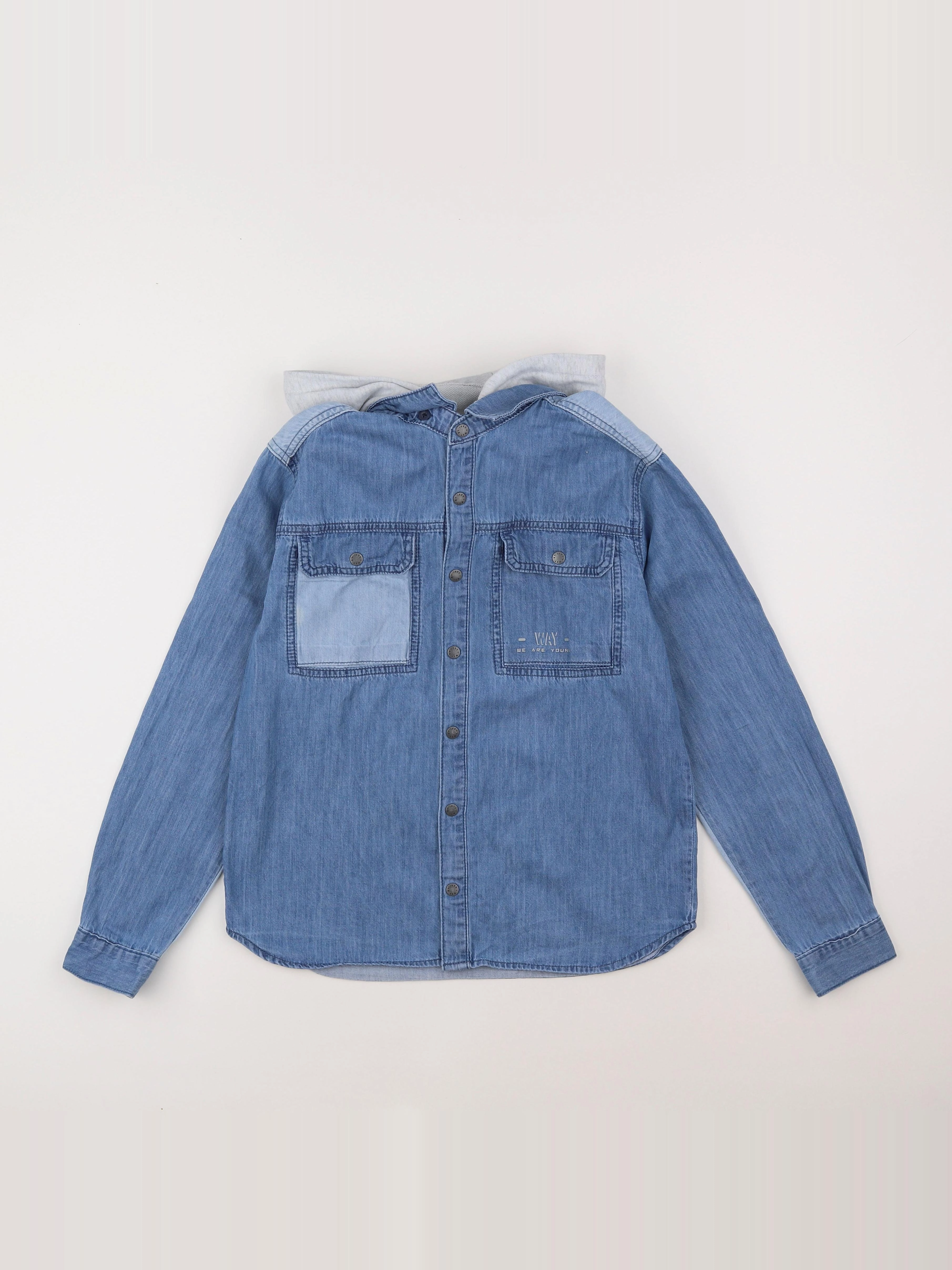 IKKS - chemise bleu - 12 ans