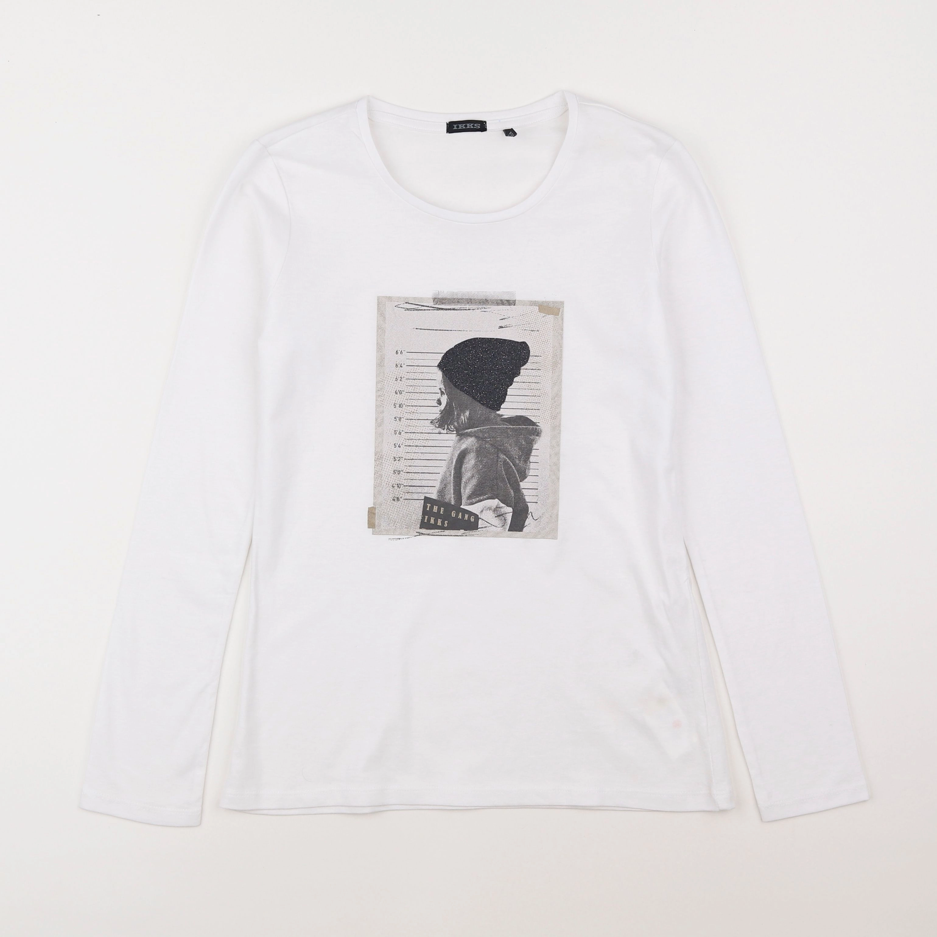 IKKS - tee-shirt blanc - 14 ans