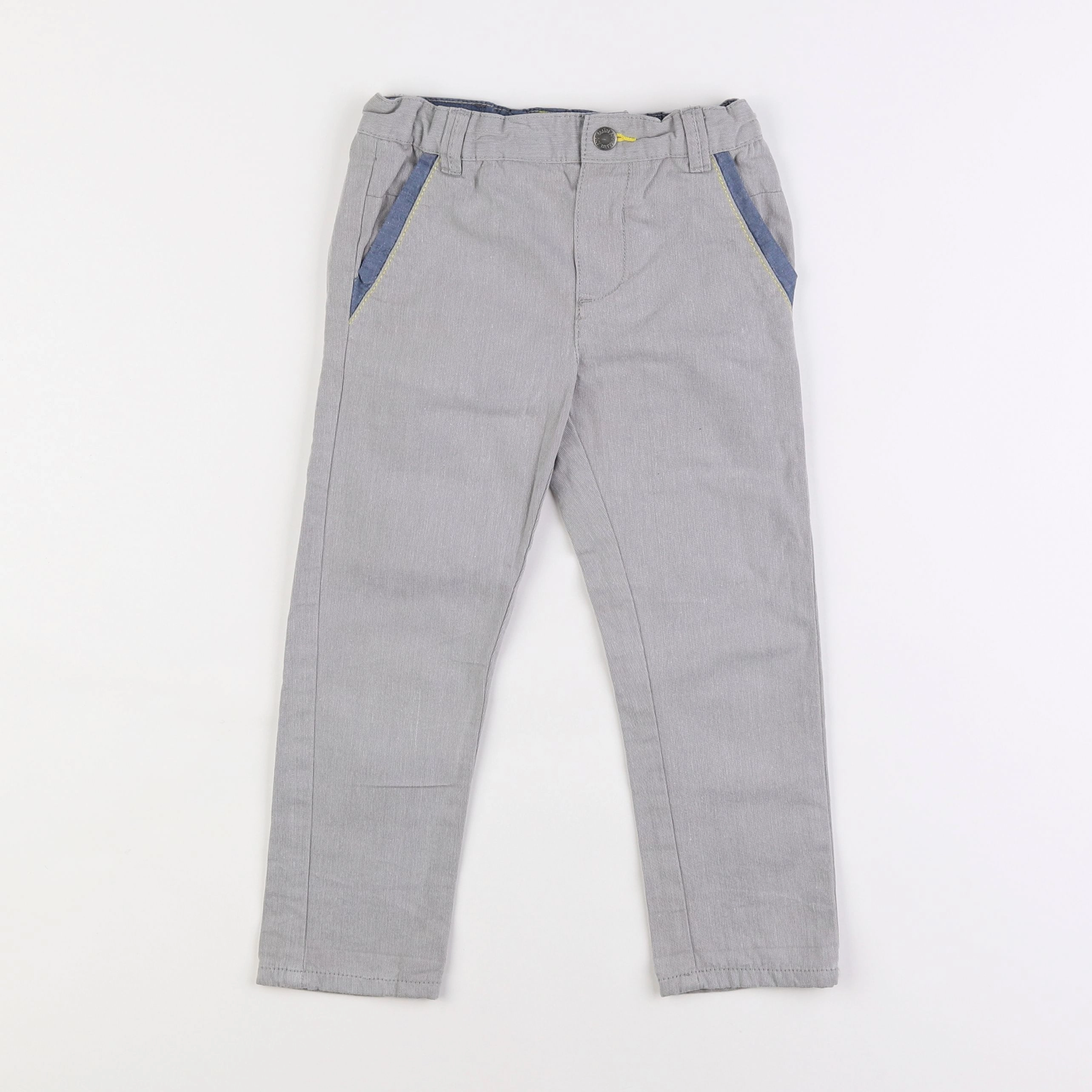 Okaidi - pantalon gris - 3 ans