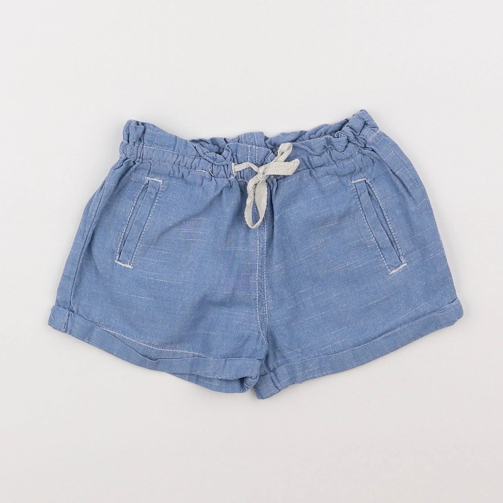 Boutchou - short bleu - 2 ans