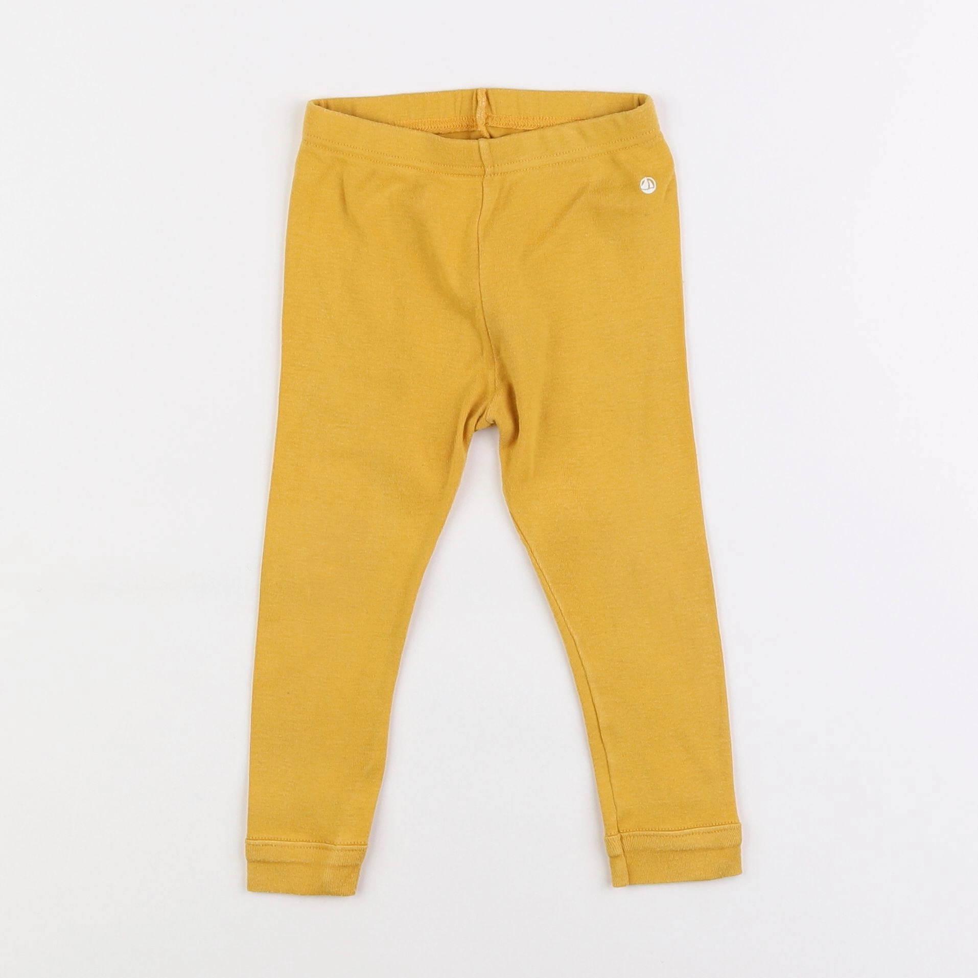 Petit Bateau - legging jaune - 18 mois