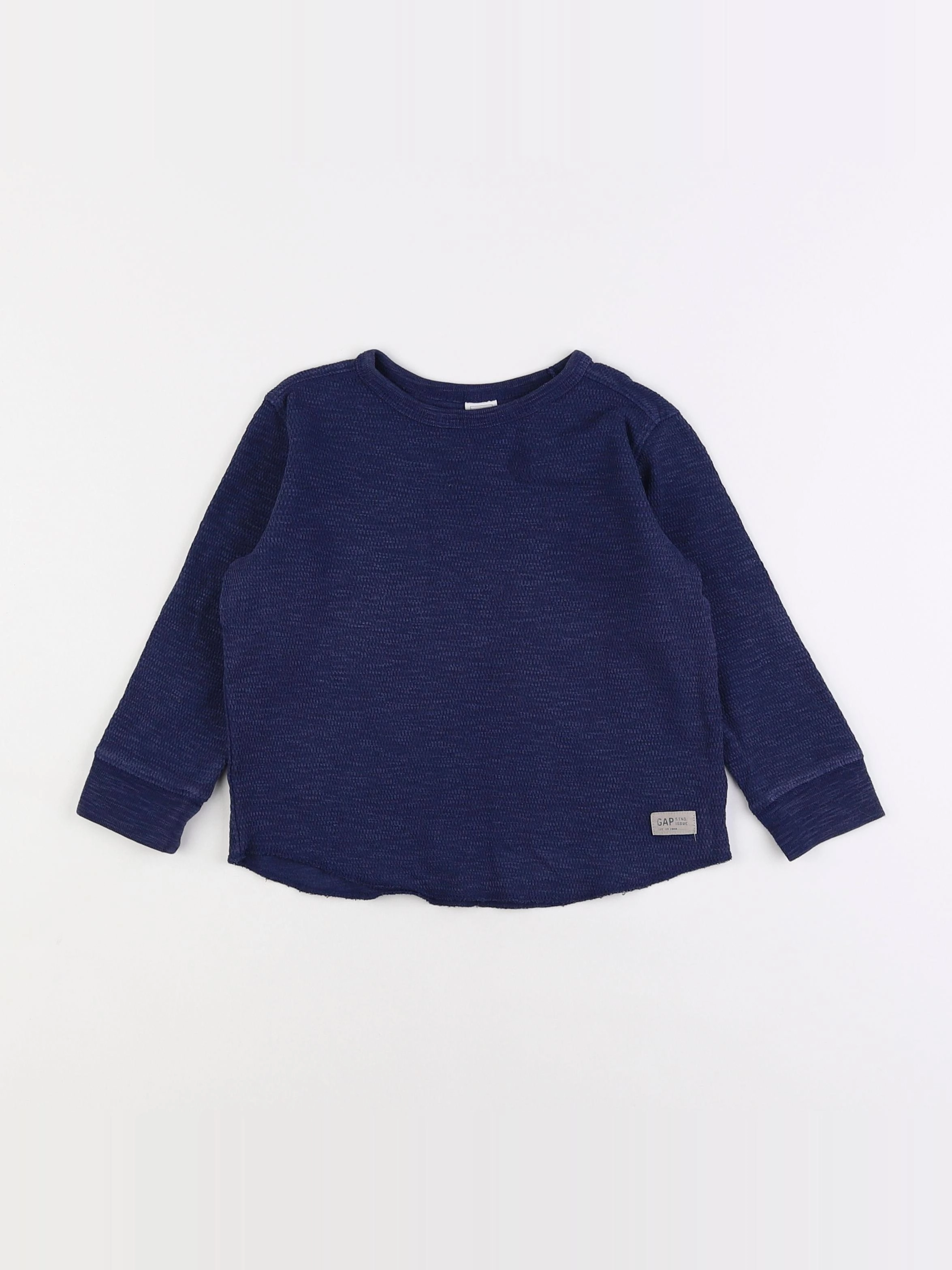 GAP - tee-shirt bleu - 2 ans