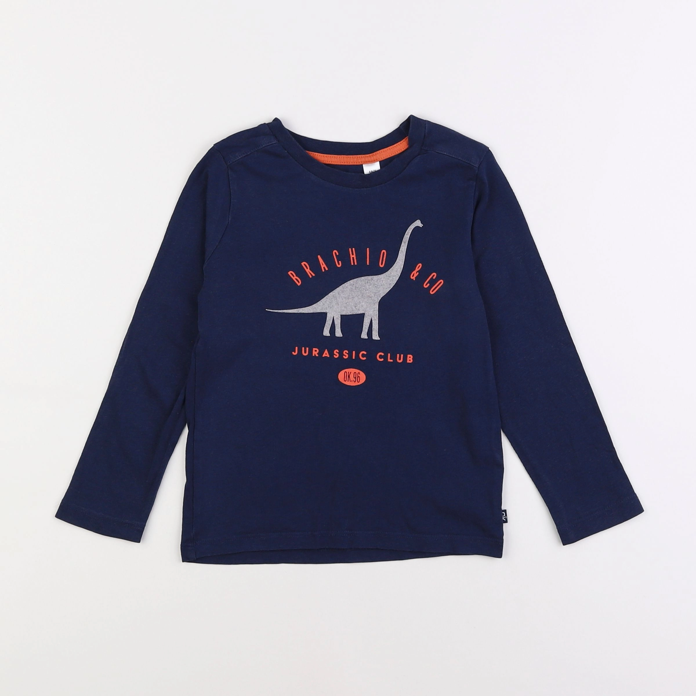 Okaidi - tee-shirt bleu - 4 ans