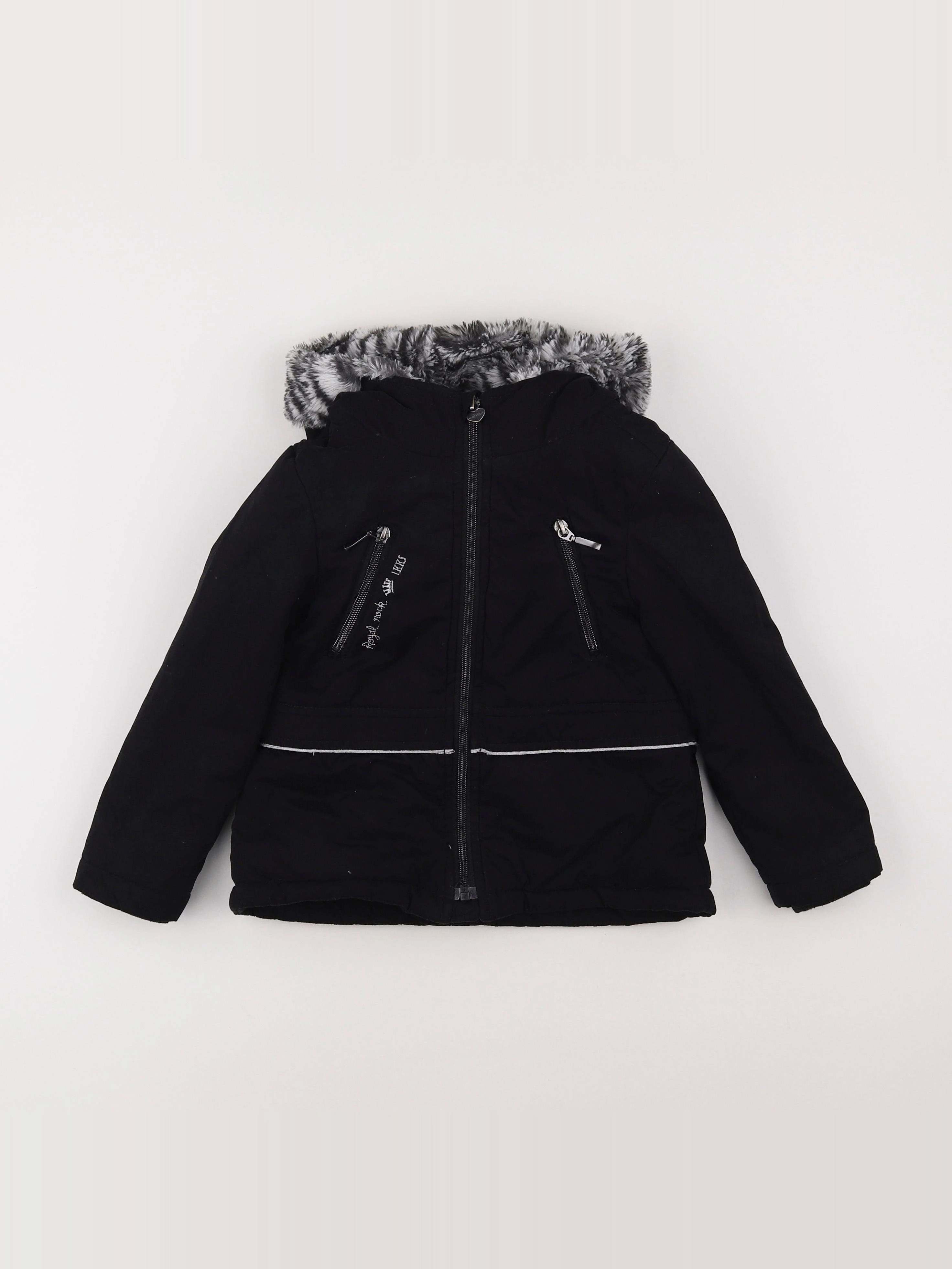 IKKS - parka noir - 4 ans
