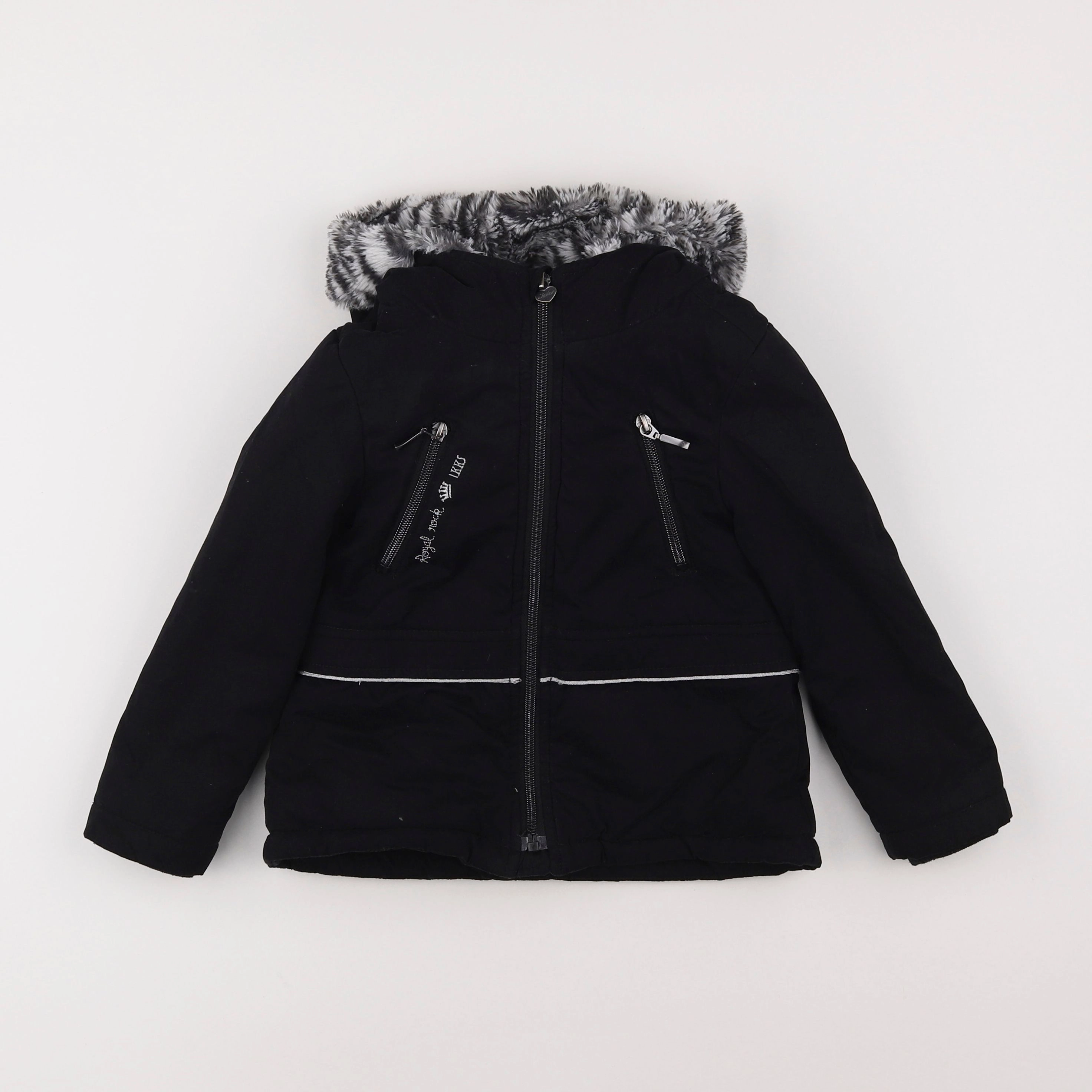 IKKS - parka noir - 4 ans