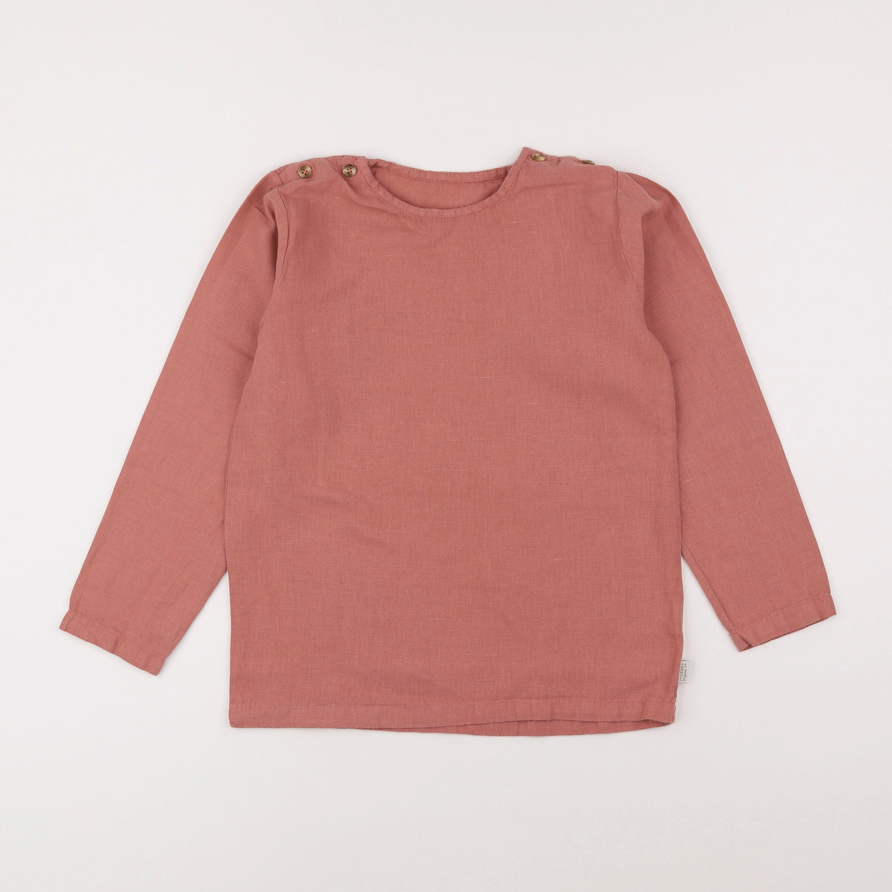 Poudre Organic - blouse rose - 10 ans