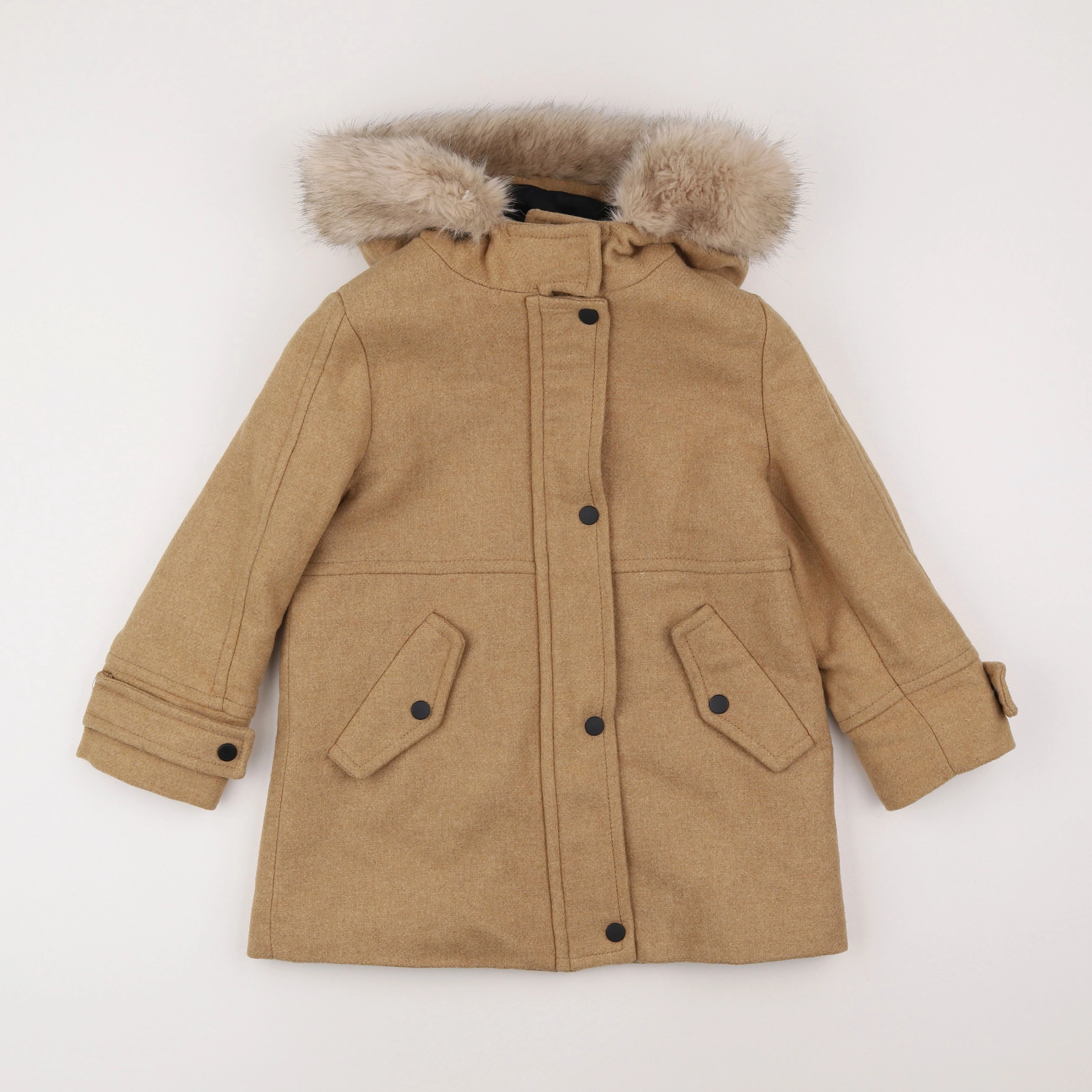 Zara - manteau marron - 8 ans