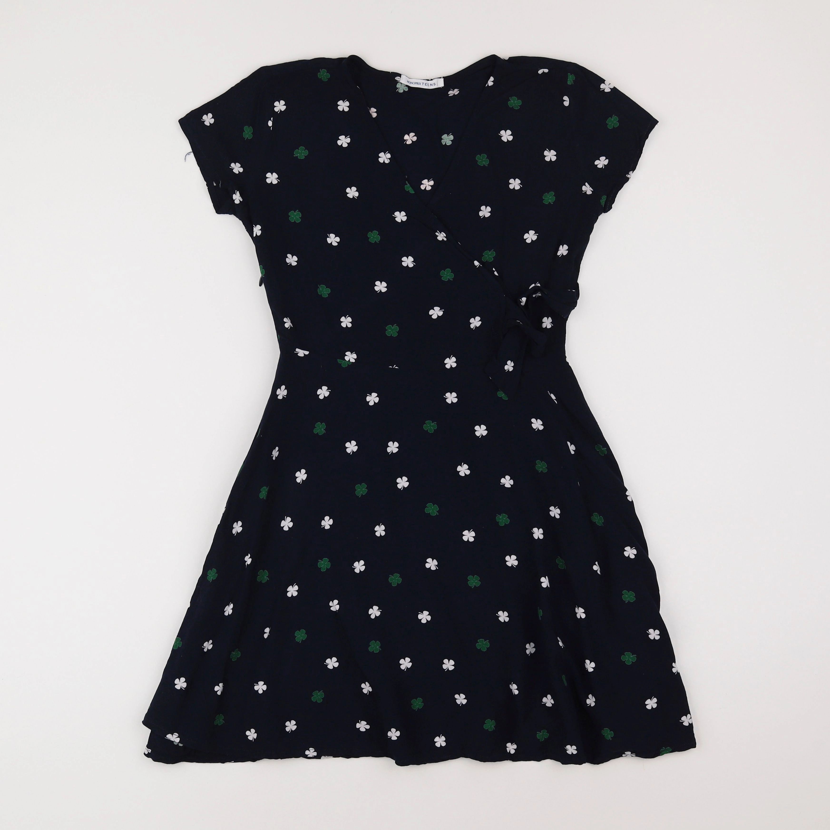 Monoprix - robe bleu - 10 ans
