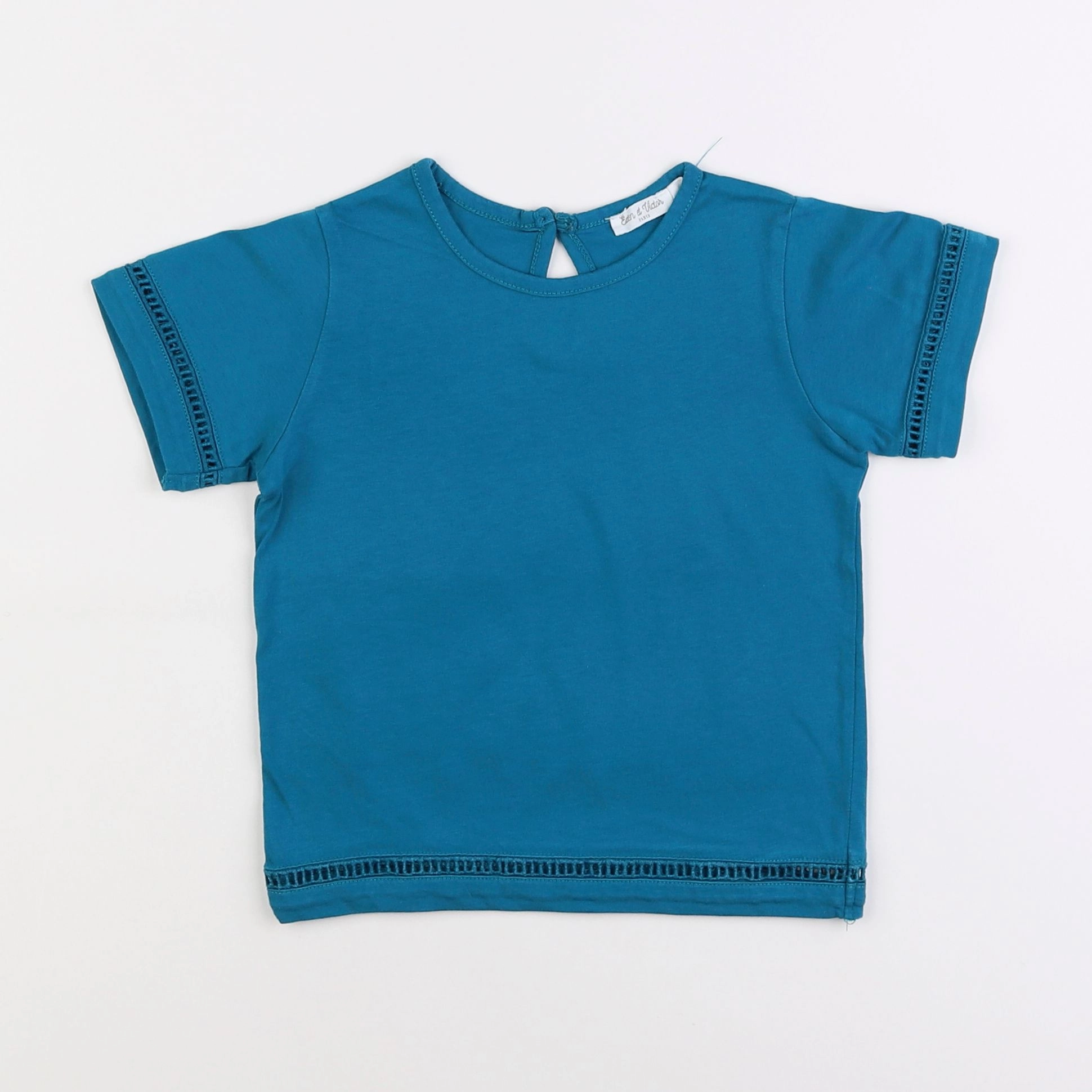 Eden & Victor - tee-shirt bleu - 2 ans