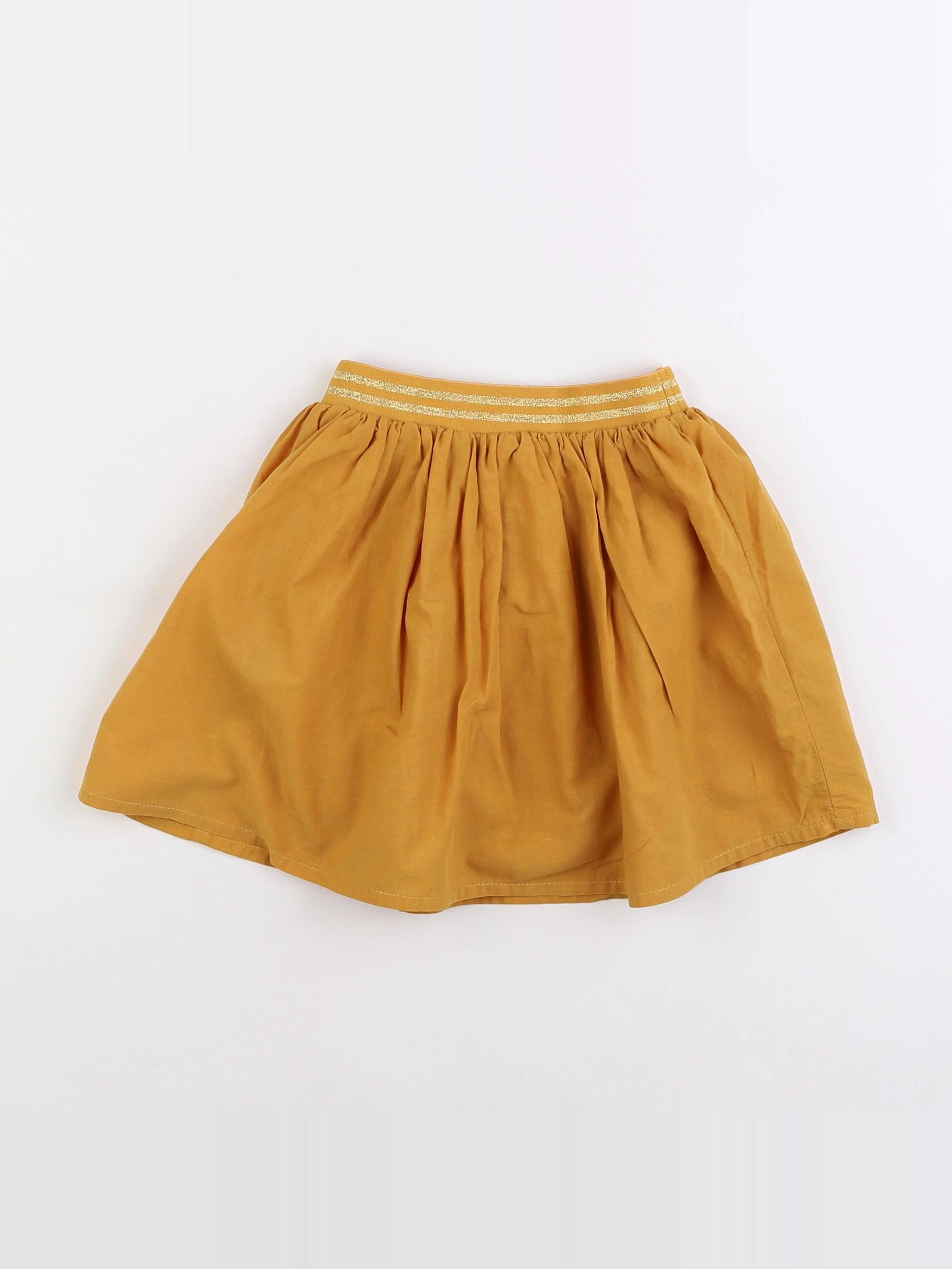 Little Cigogne - jupe jaune - 2 ans