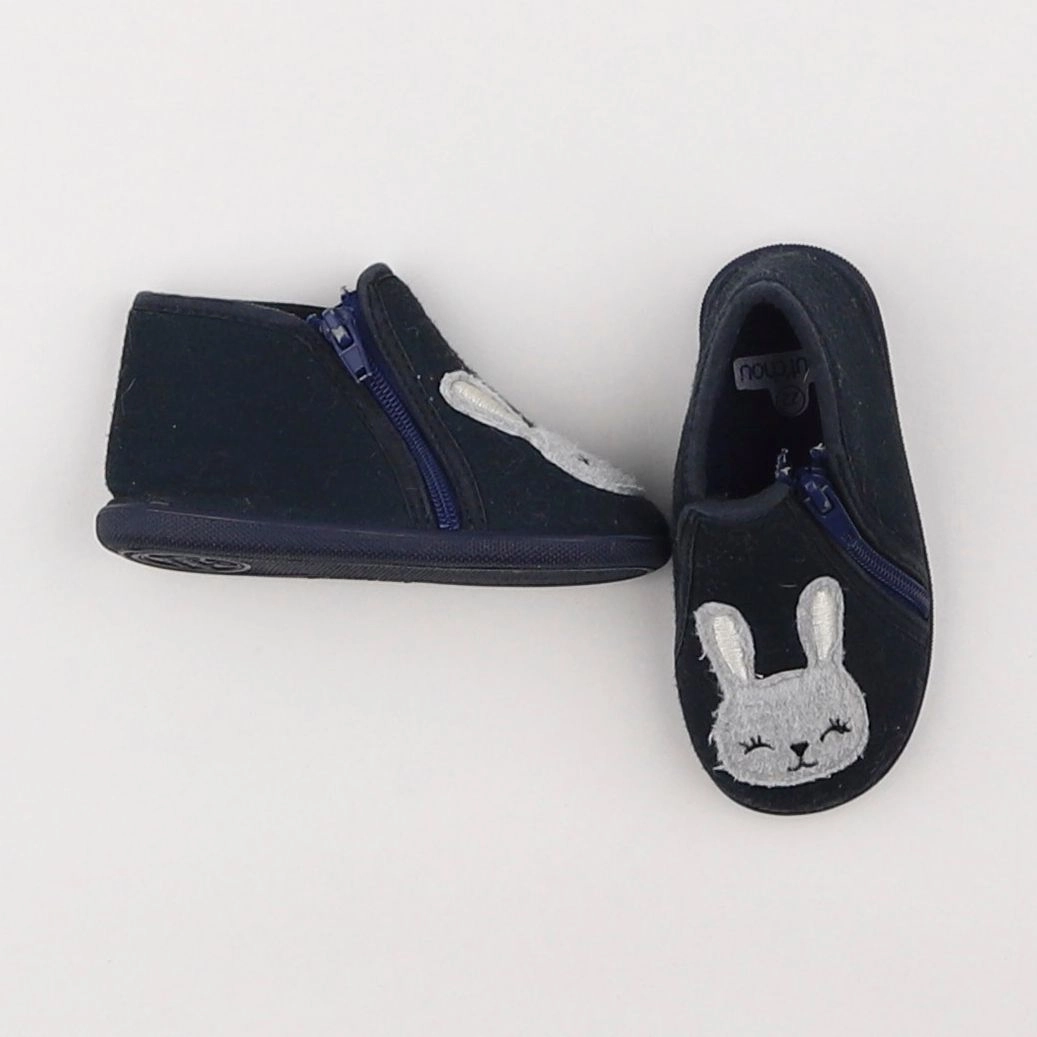 Boutchou - chaussons bleu - pointure 22